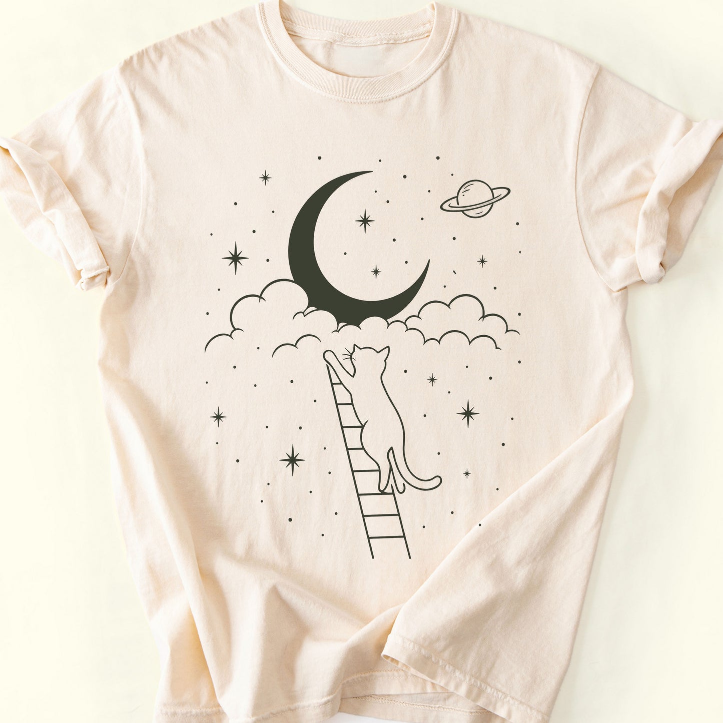Moon Reach T-Shirt — Ivory