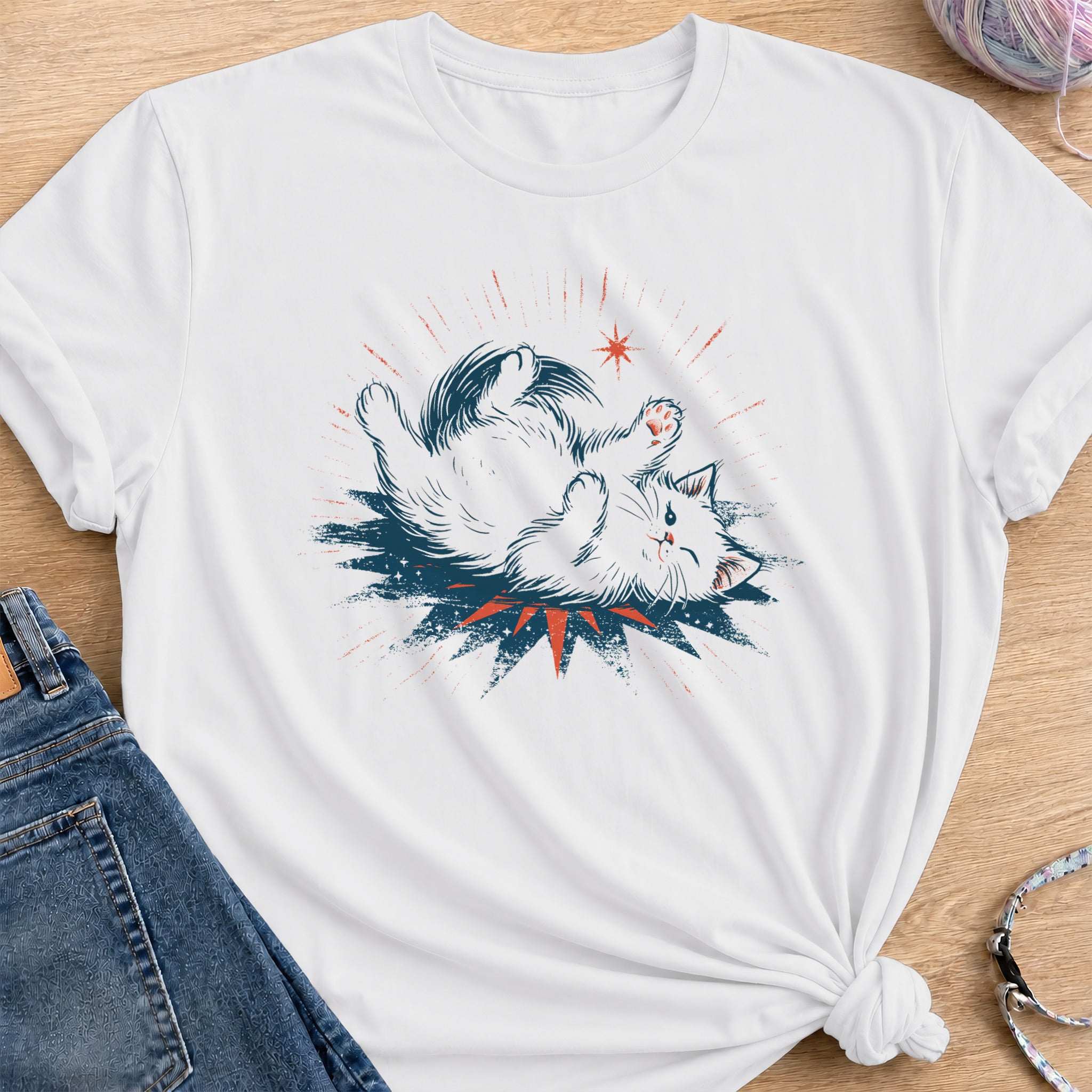 Belly Up T-Shirt — White