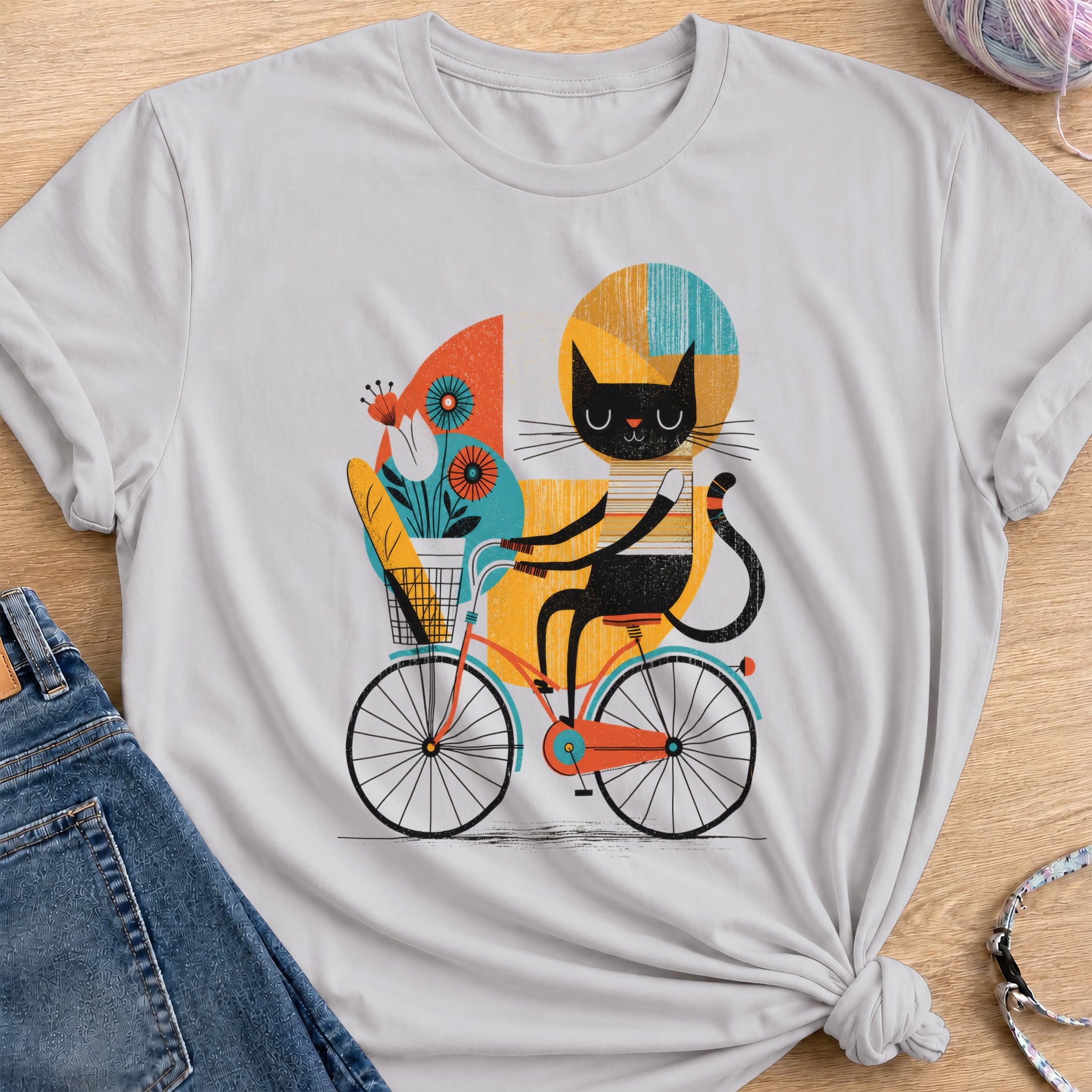 Small Errand T-Shirt — Ice Grey