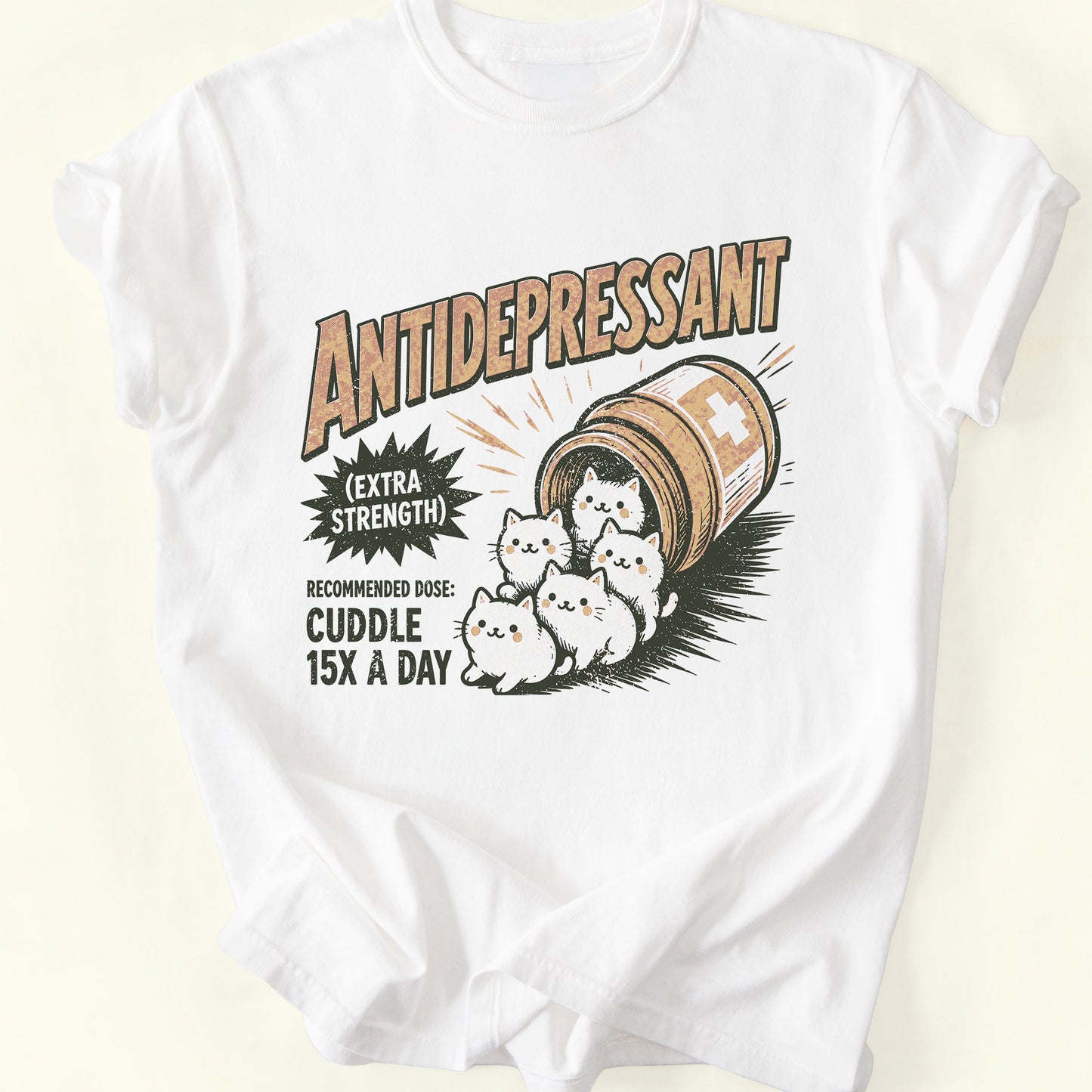 Antidepressant T-Shirt — White
