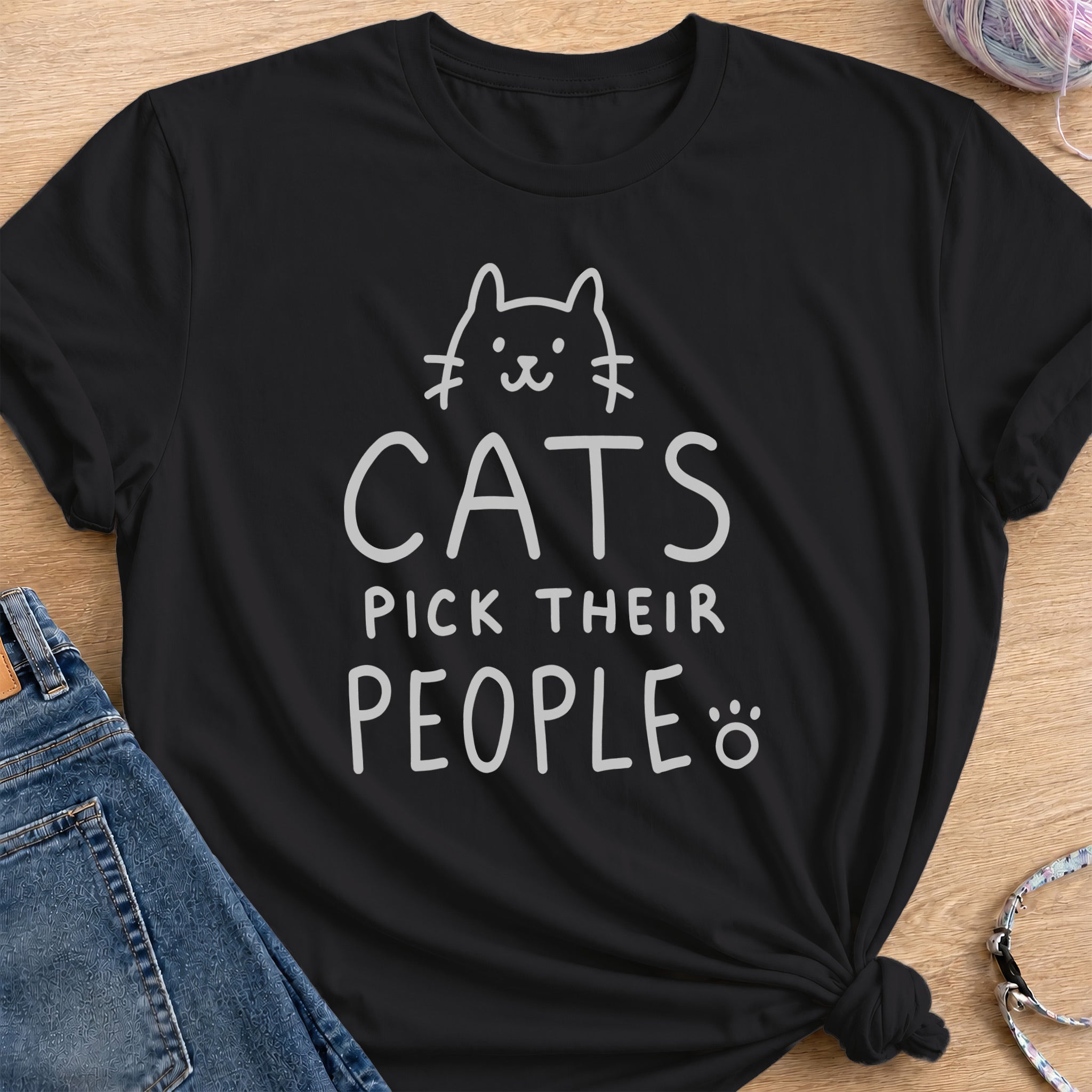 People Picker T-Shirt — Black