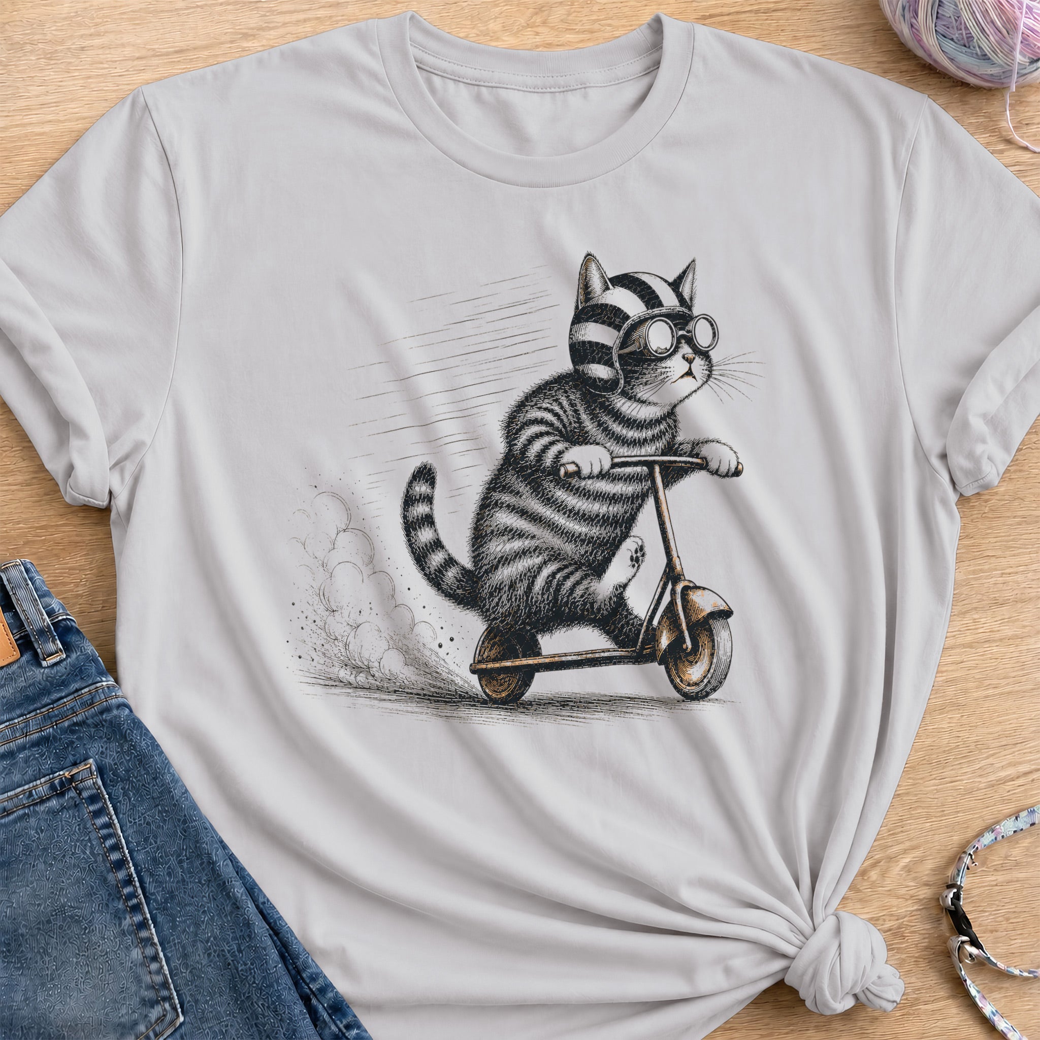 Full Speed T-Shirt — Ice Grey