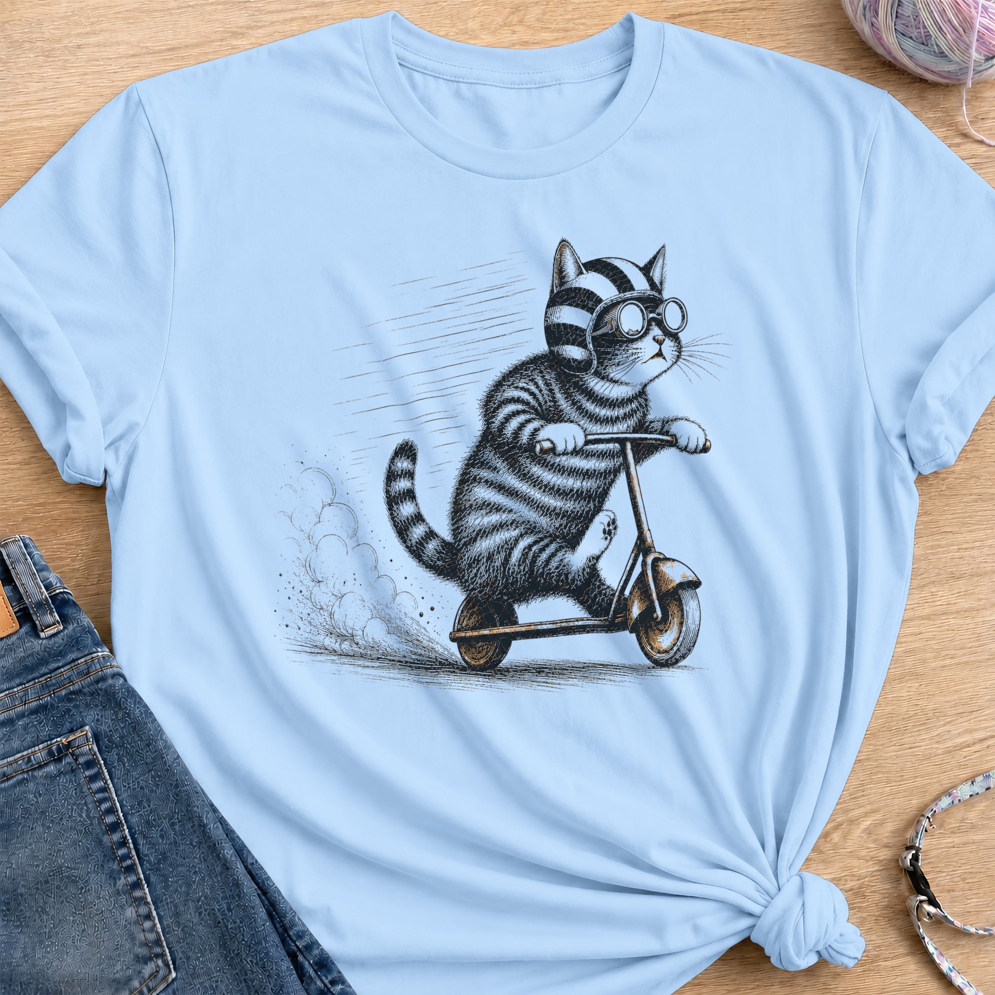Full Speed T-Shirt — Light Blue