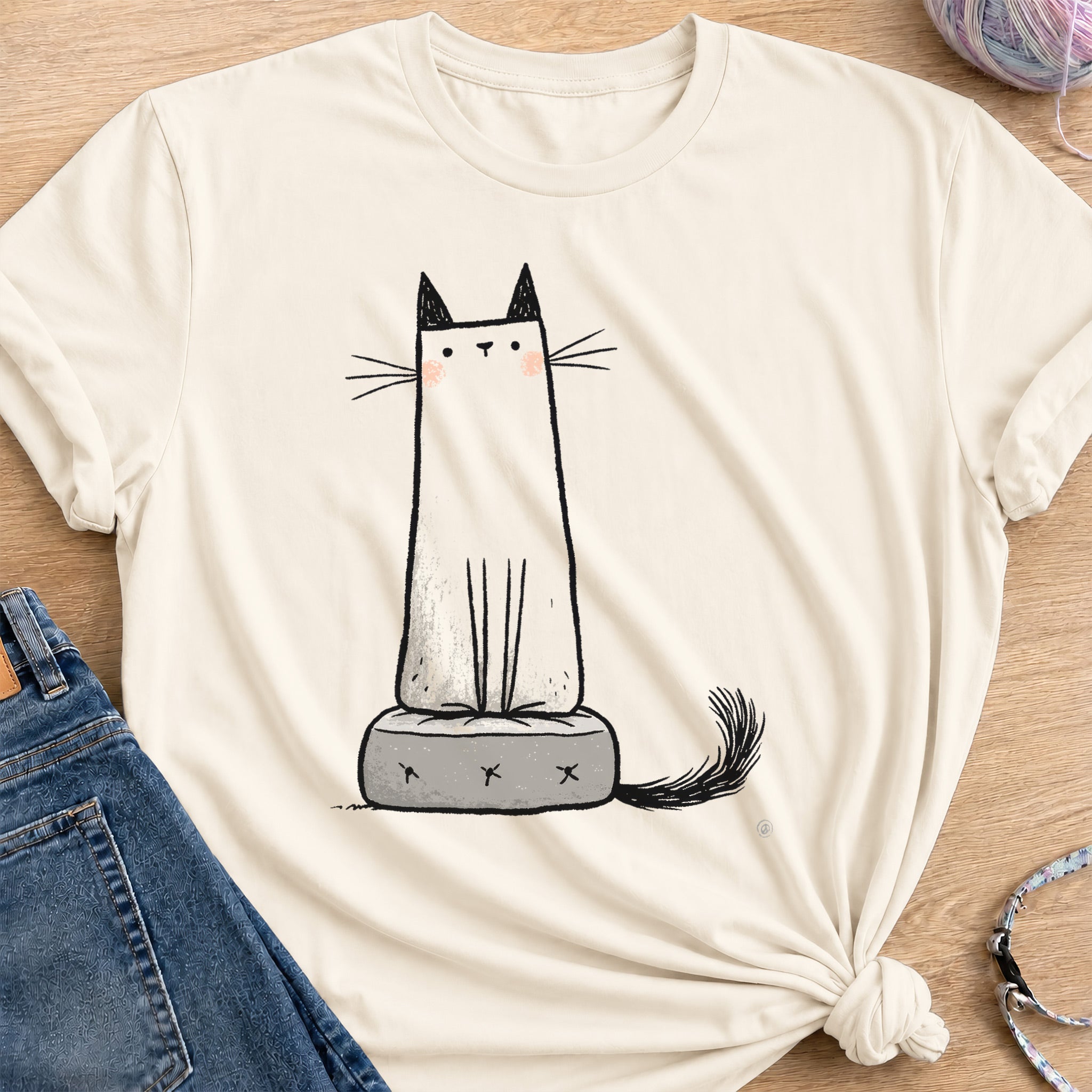 Lord of the Cushion T-Shirt — Natural