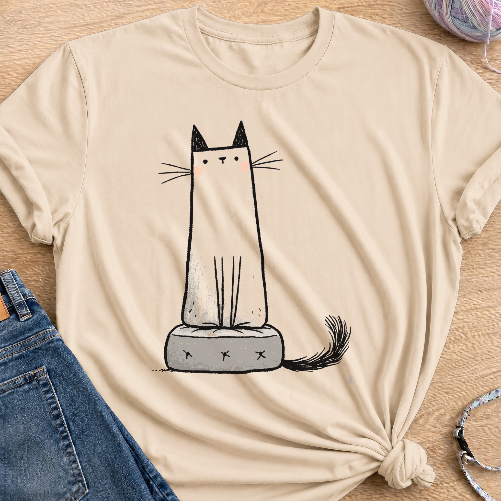 Lord of the Cushion T-Shirt — Sand