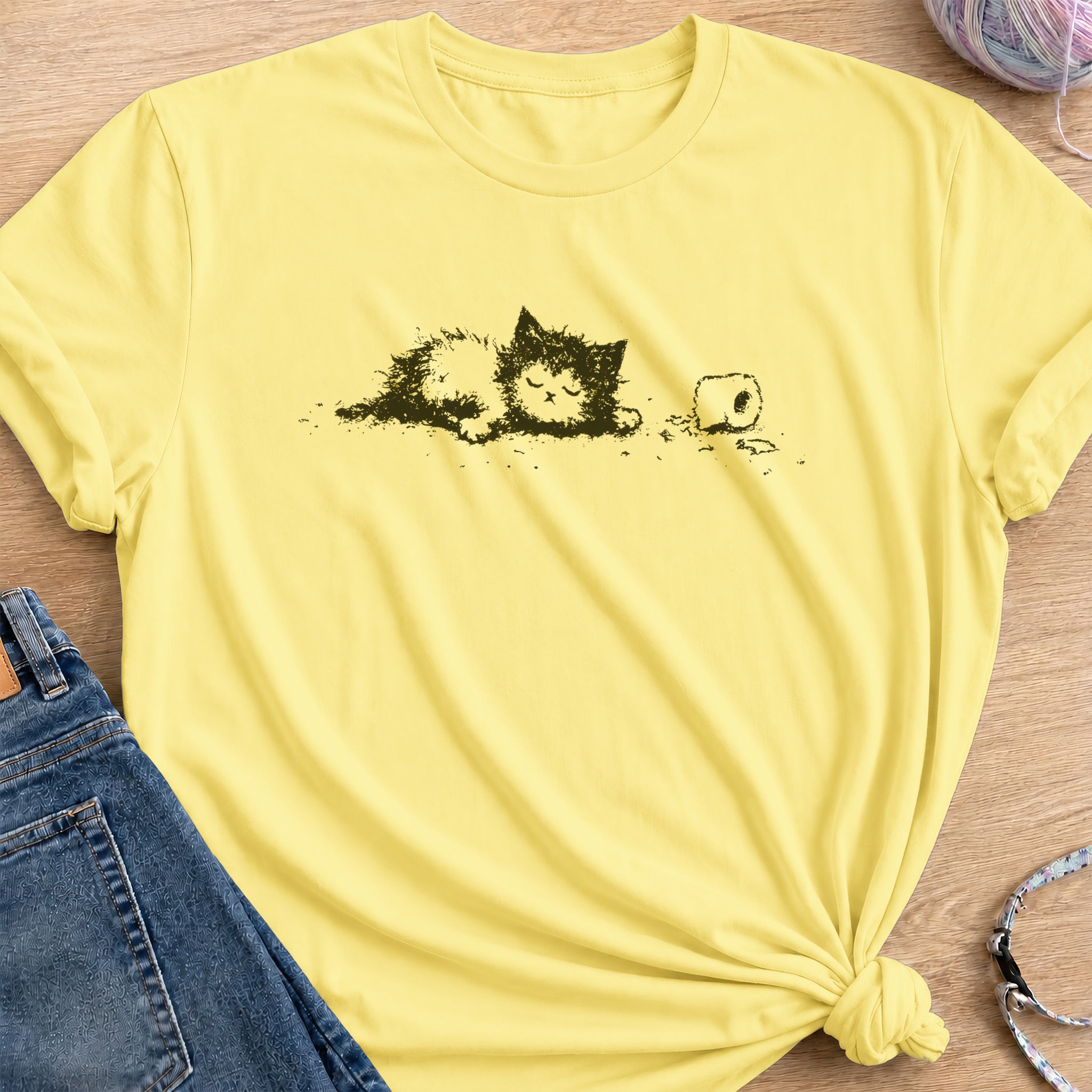 Mission Completed T-Shirt — Cornsilk
