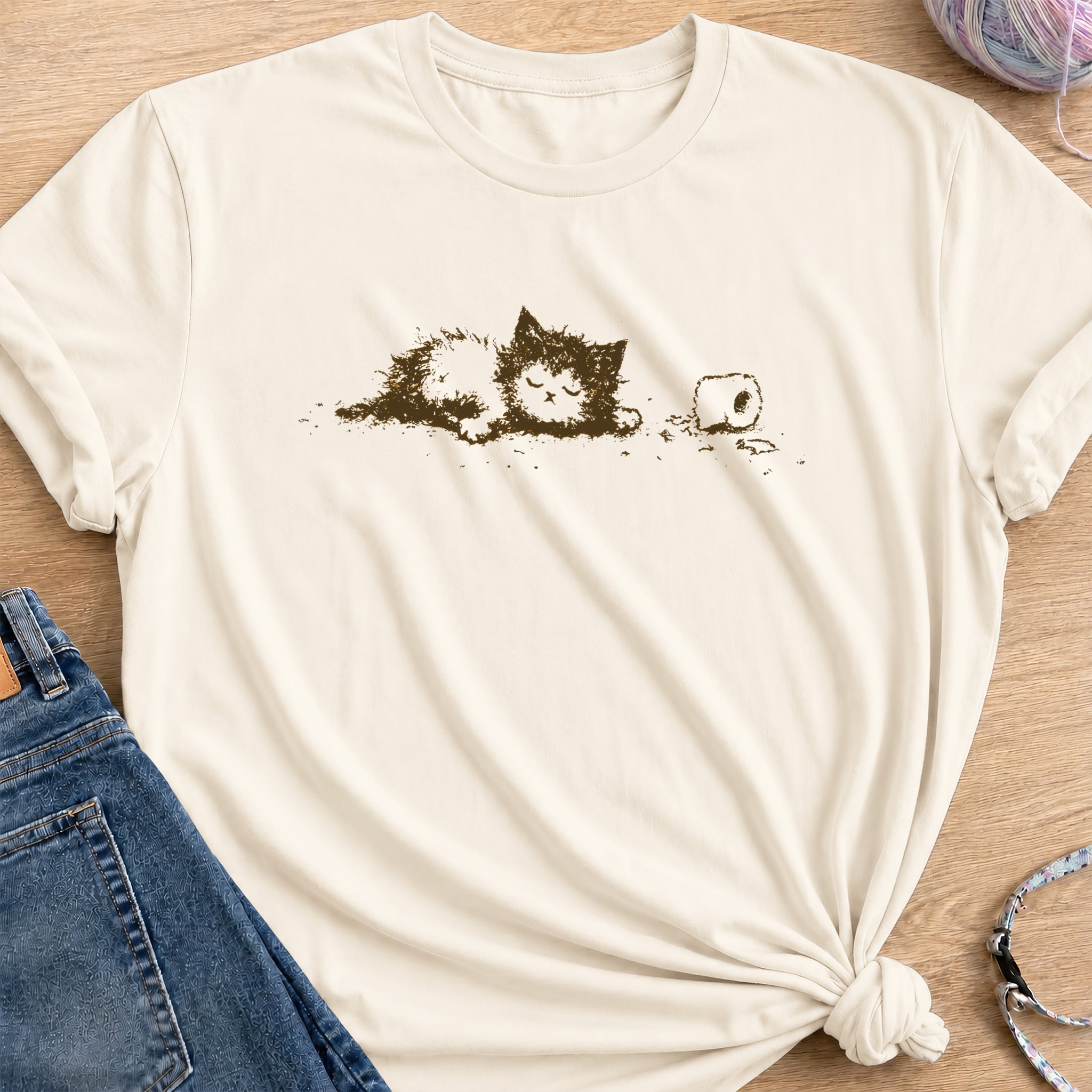 Mission Completed T-Shirt — Natural