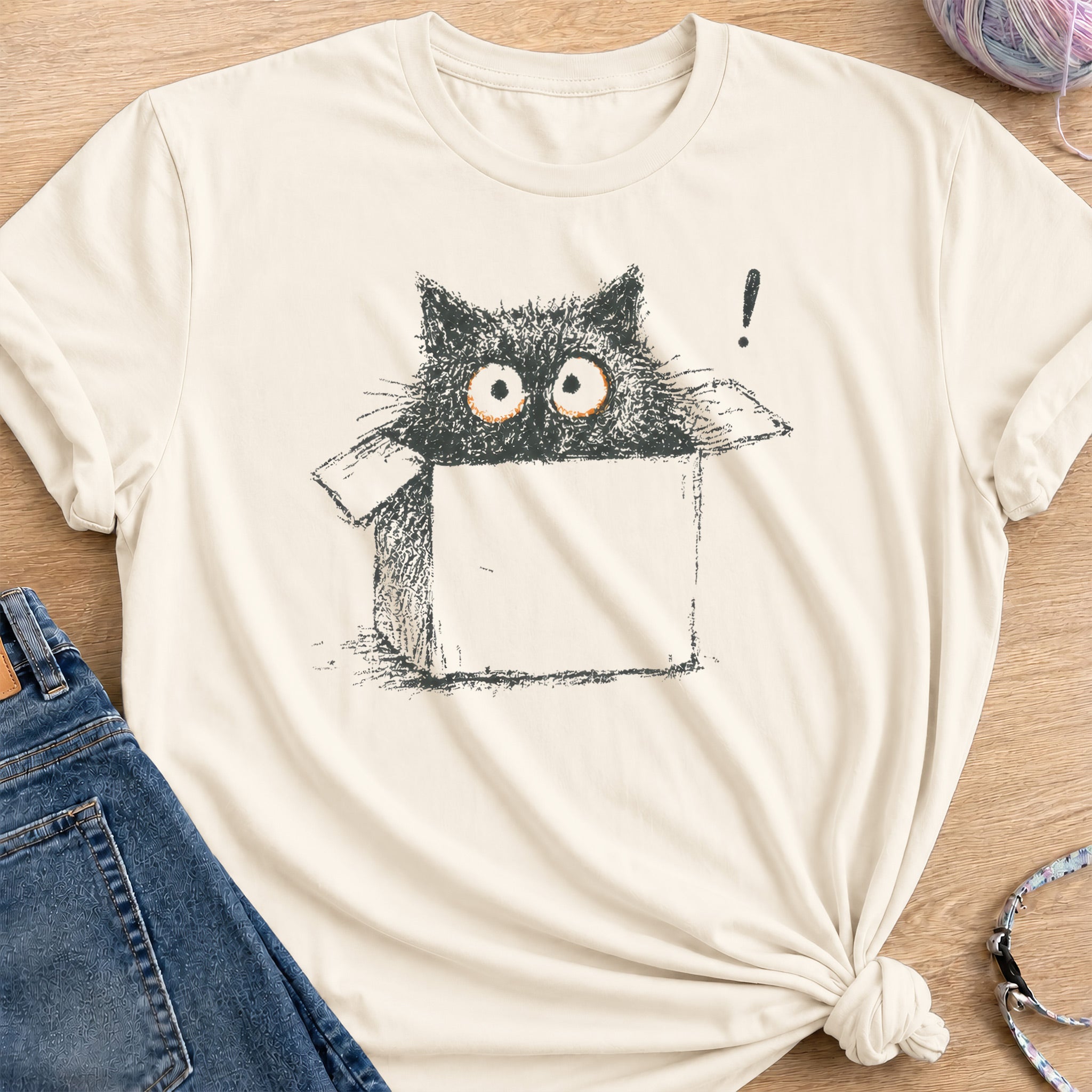 Alert T-Shirt — Natural