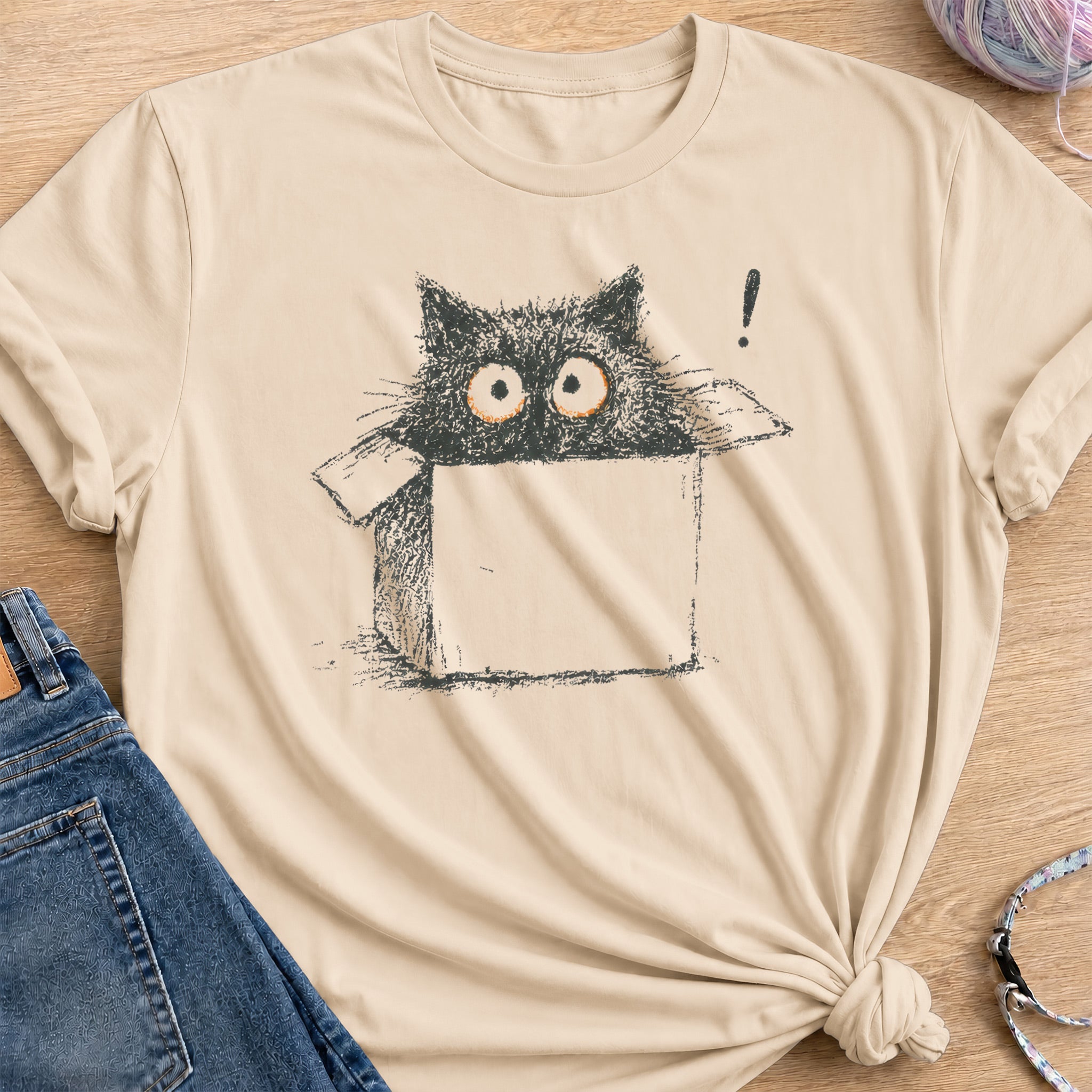 Alert T-Shirt — Sand