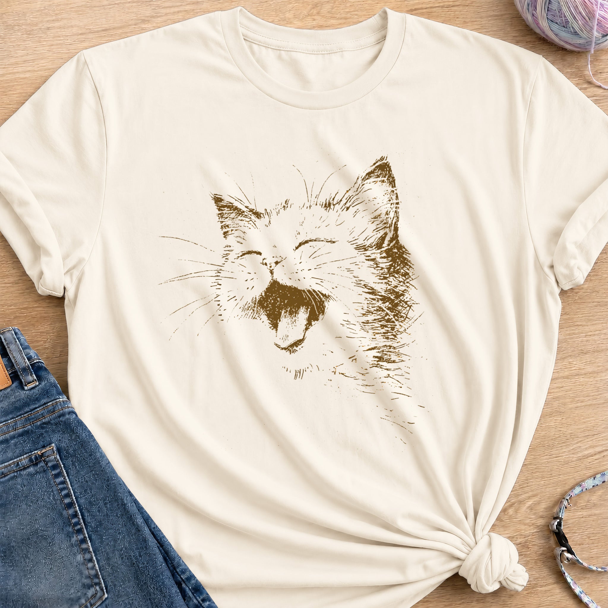Big Smile T-Shirt — Natural