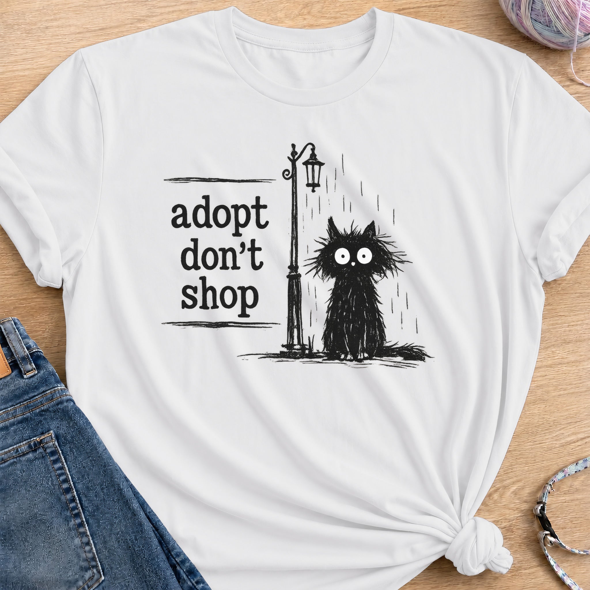 Adoption T-Shirt — White