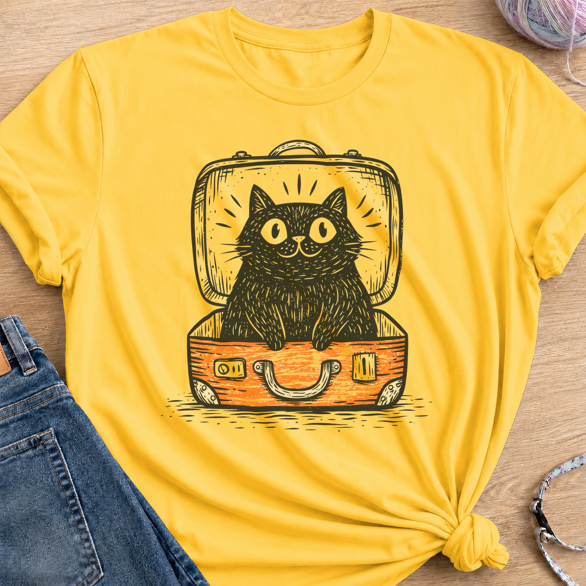 Travel Ready T-Shirt — Daisy