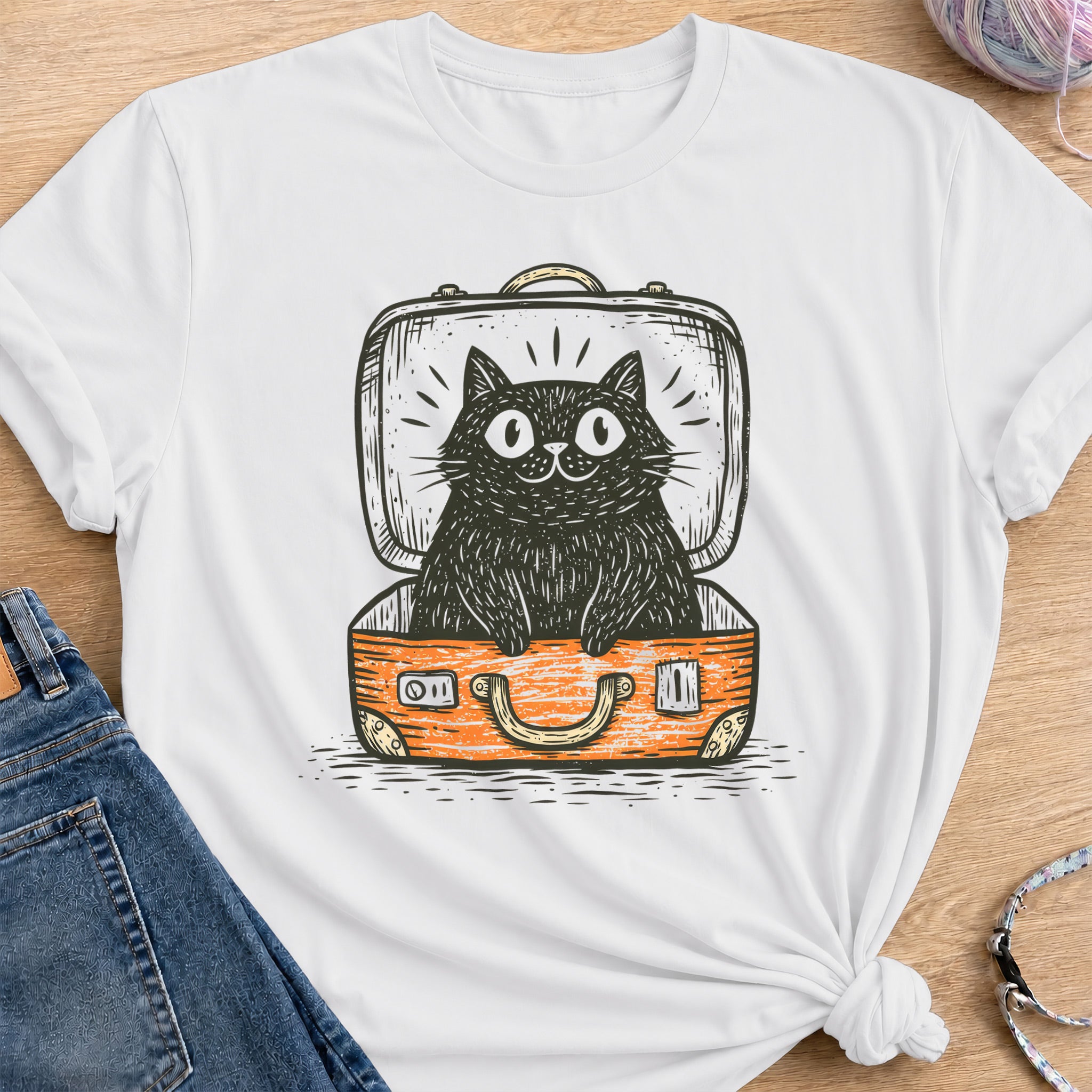 Travel Ready T-Shirt — White