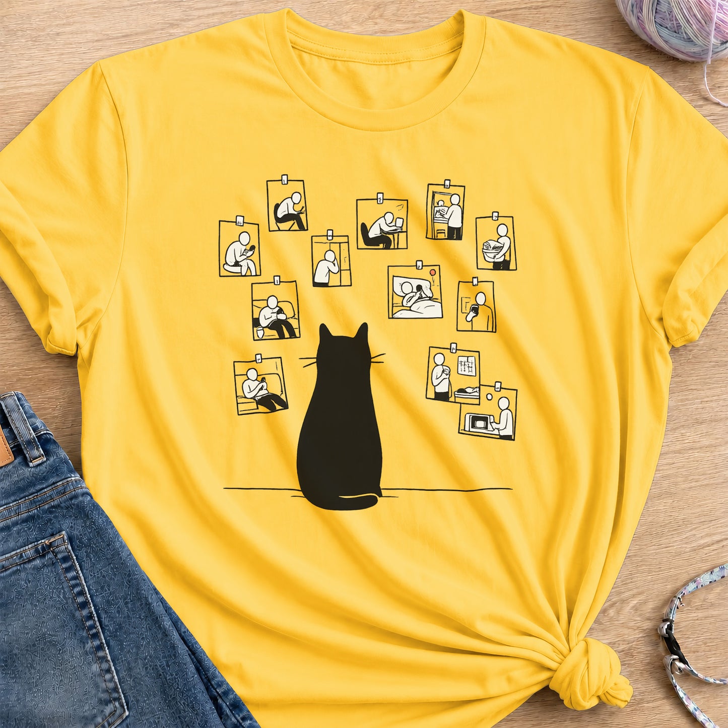 Quietly Judging T-Shirt — Daisy
