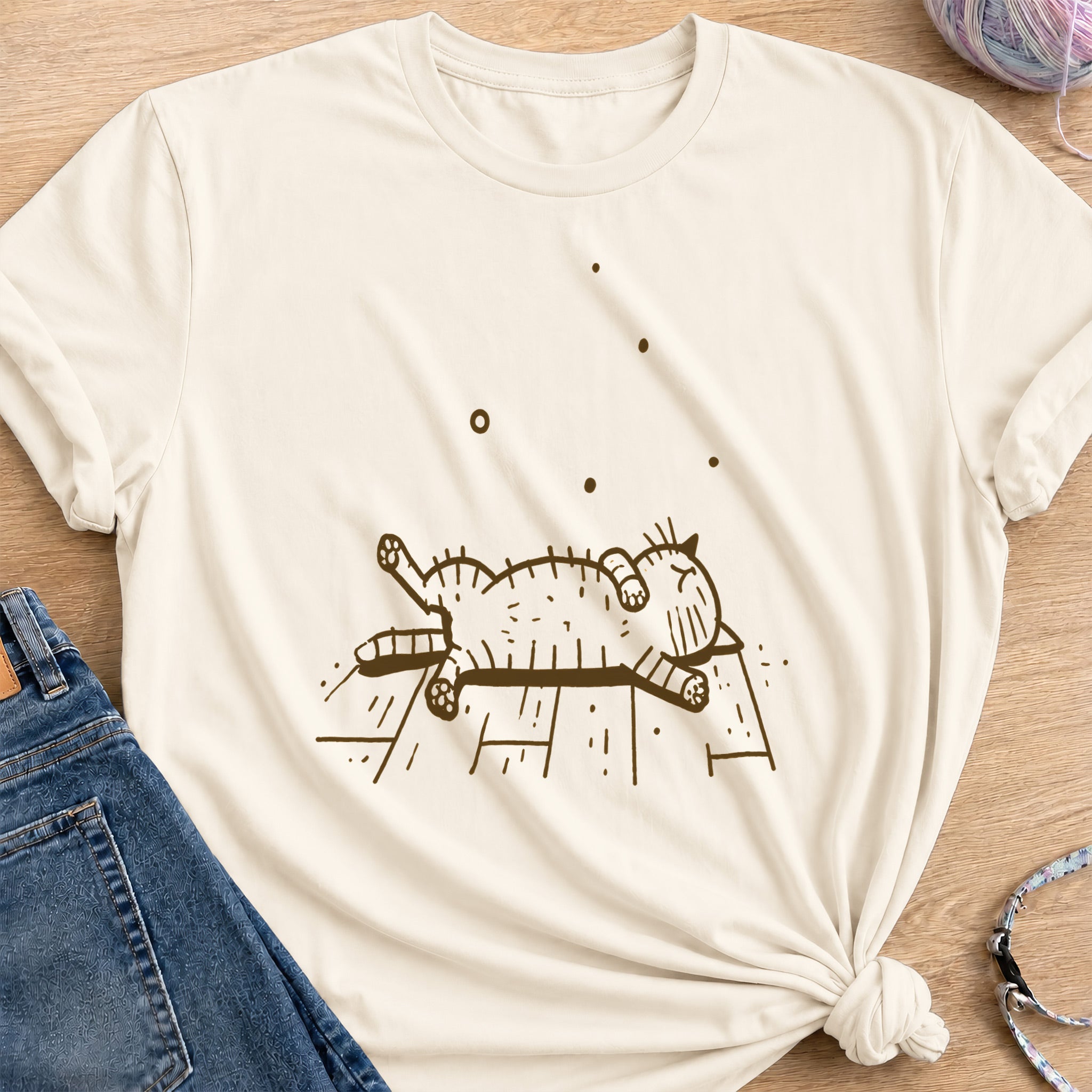 Flat Out T-Shirt — Natural