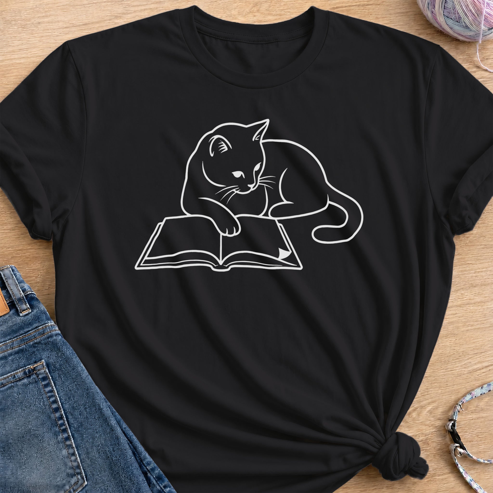 Reader T-Shirt — Black