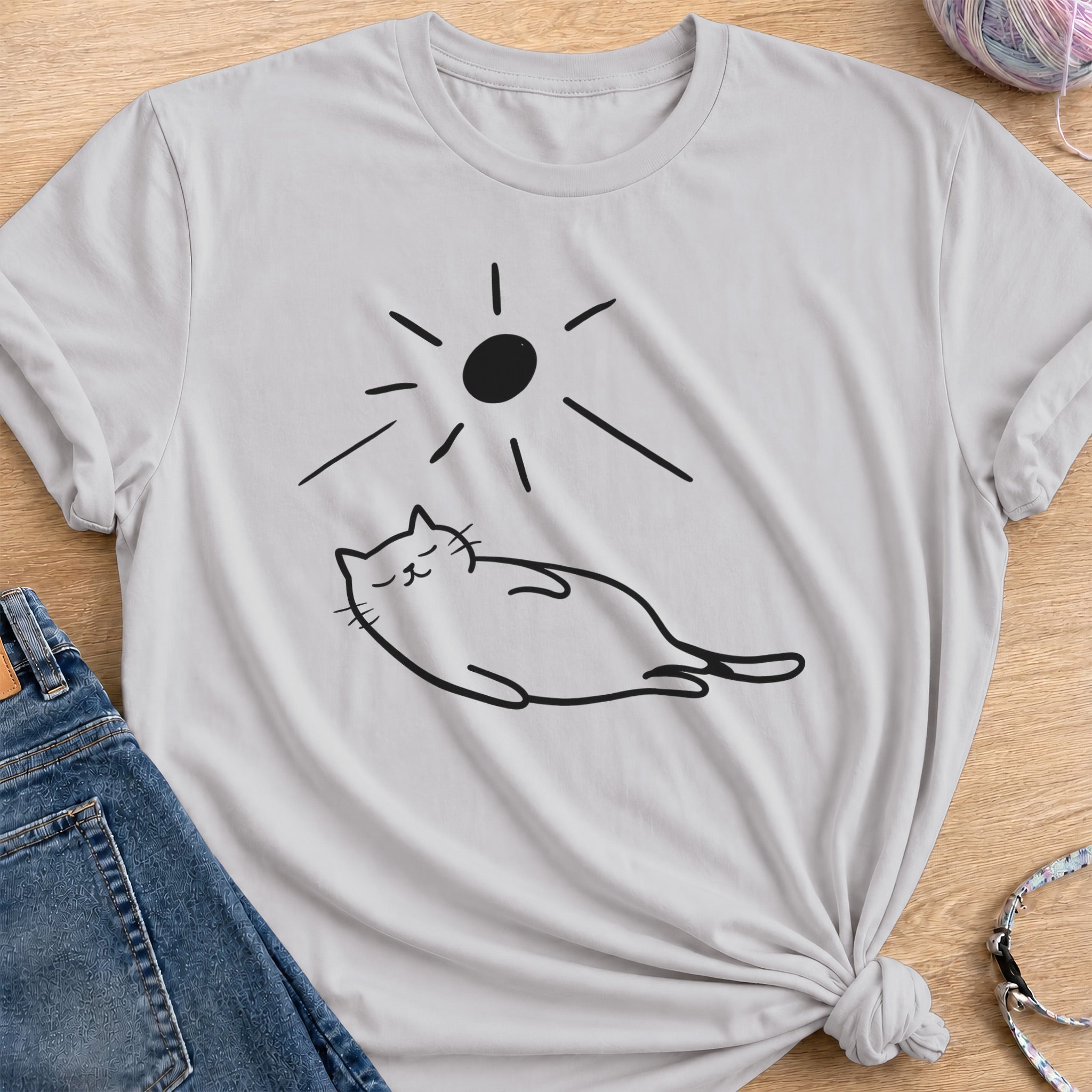 Sunbeam T-Shirt — Ice Grey