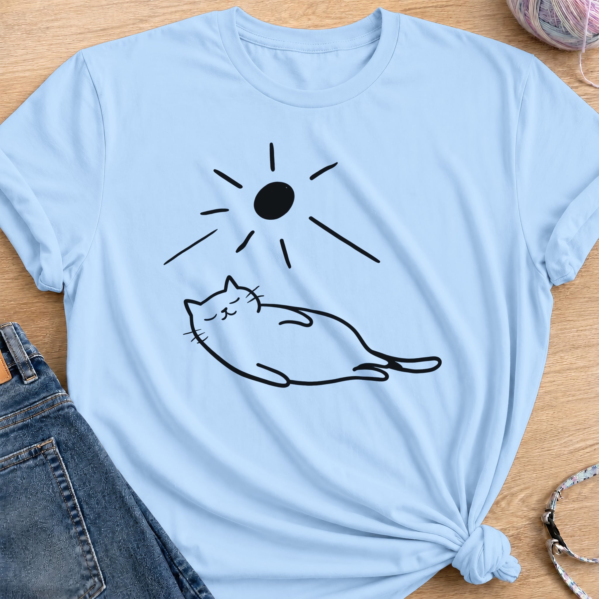 Sunbeam T-Shirt — Light Blue