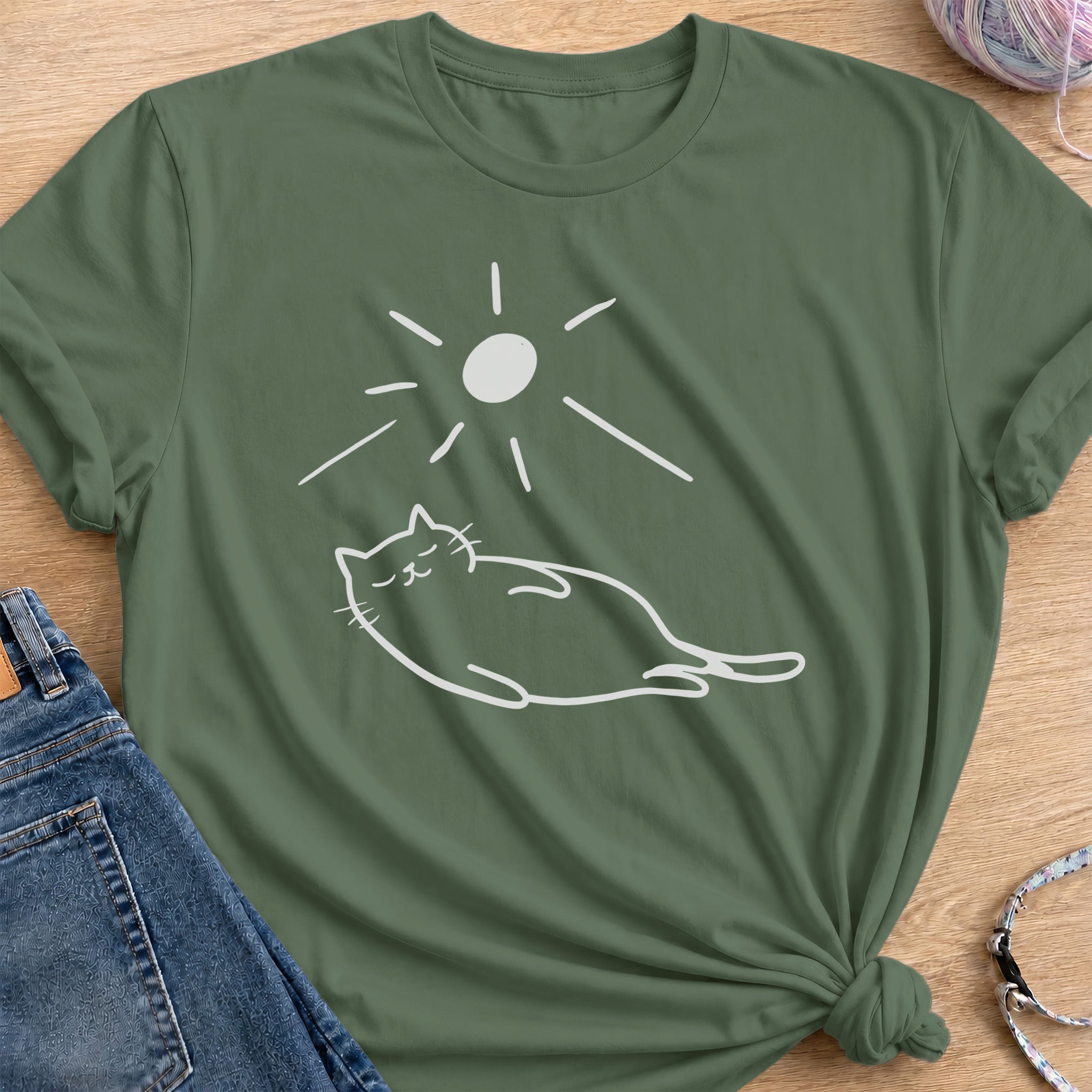 Sunbeam T-Shirt — Military Green