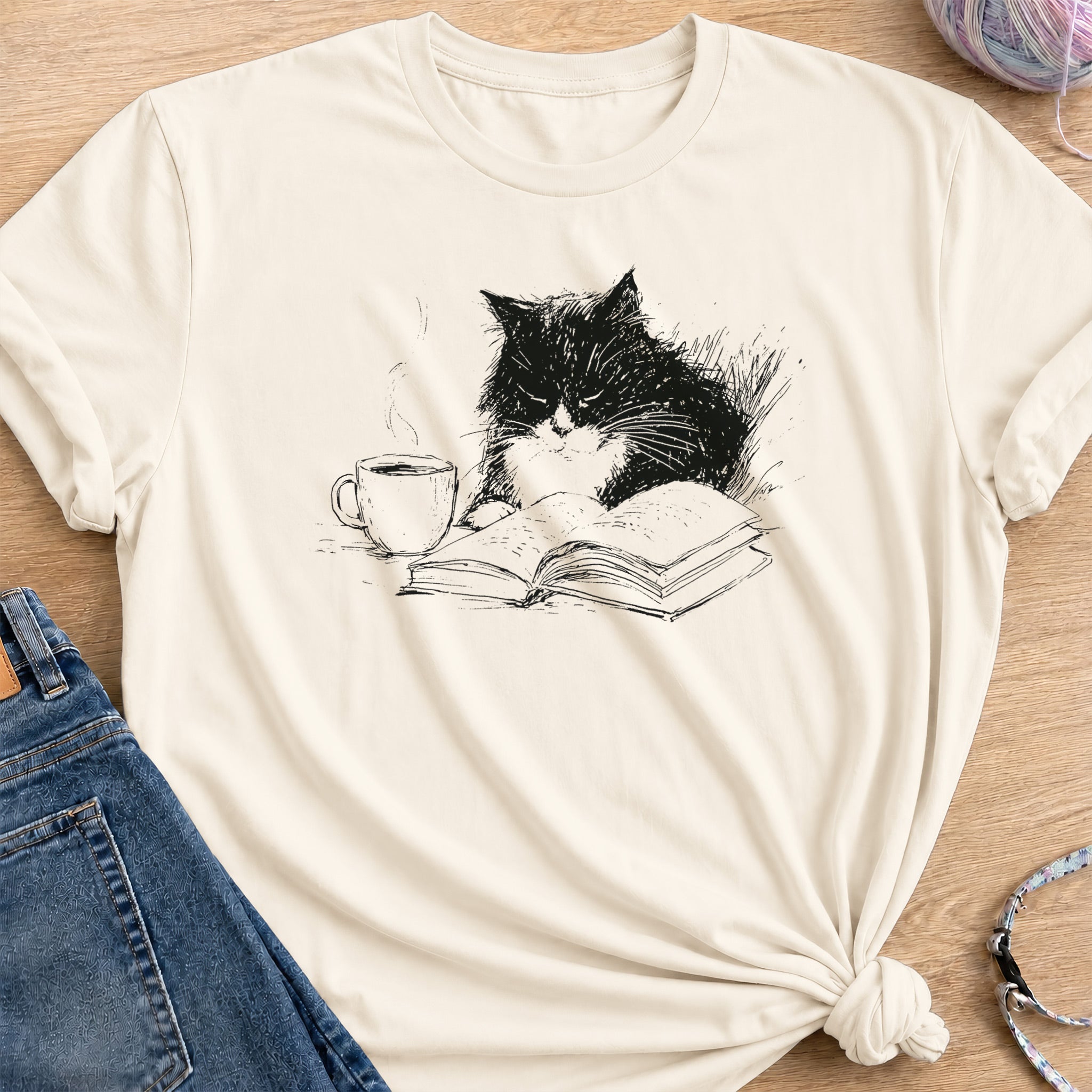 Cozy Morning T-Shirt — Natural
