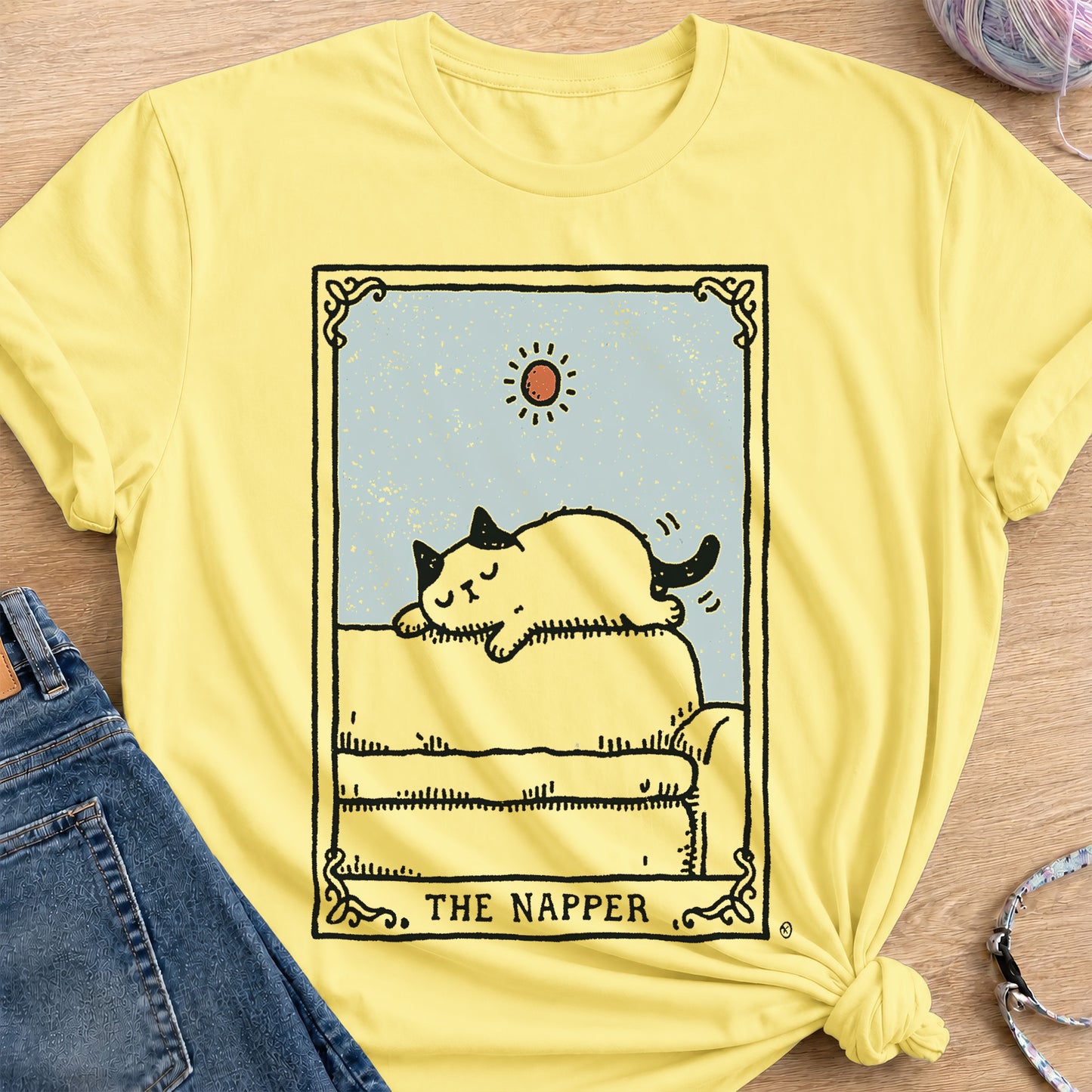 The Napper T-Shirt — Cornsilk