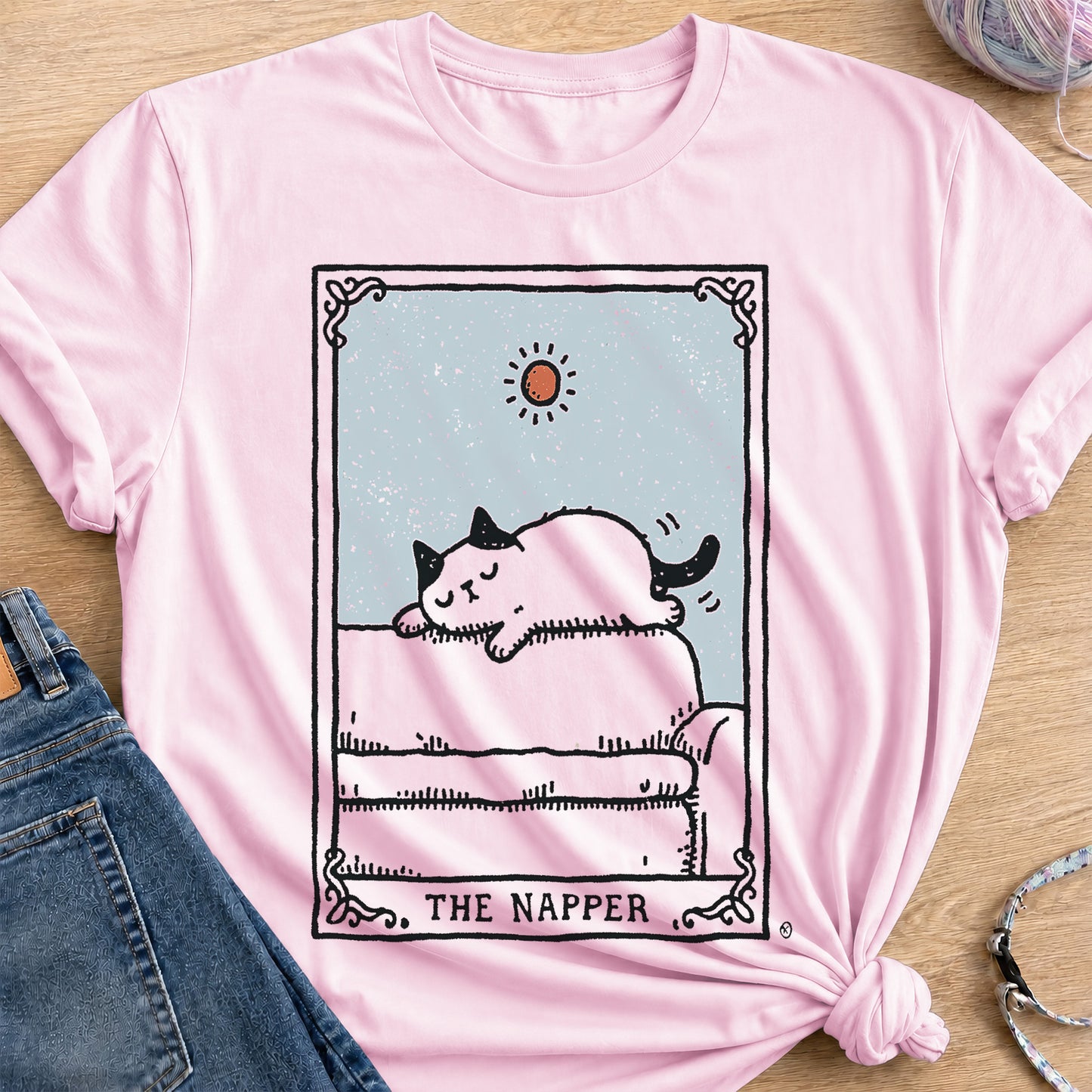 The Napper T-Shirt — Light Pink