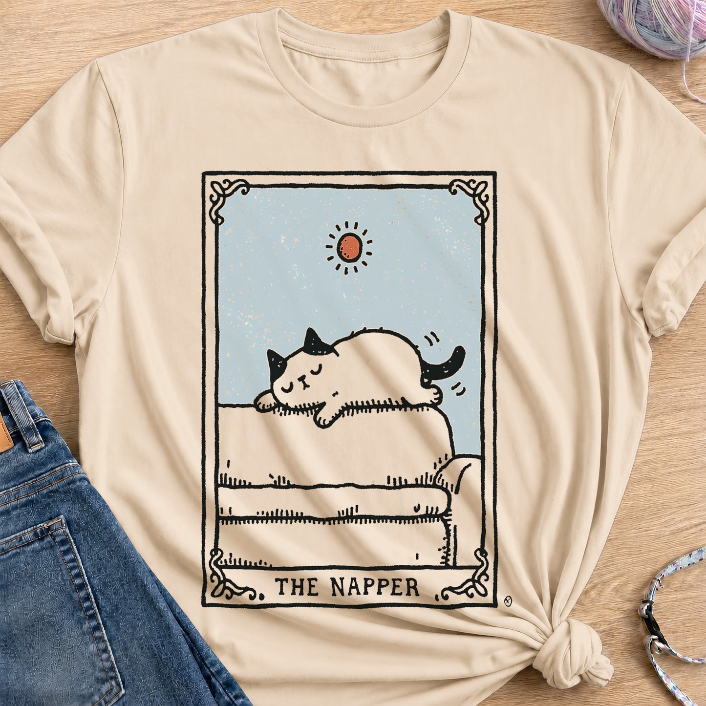 The Napper T-Shirt — Sand
