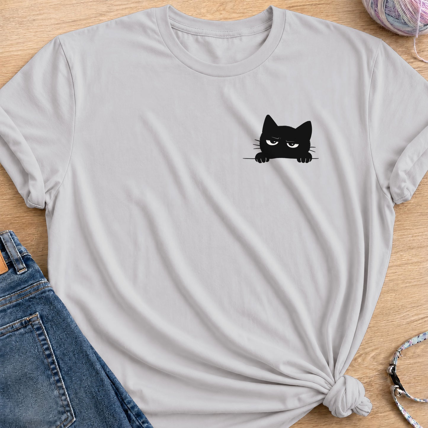What You Looking T-Shirt — Ice Grey