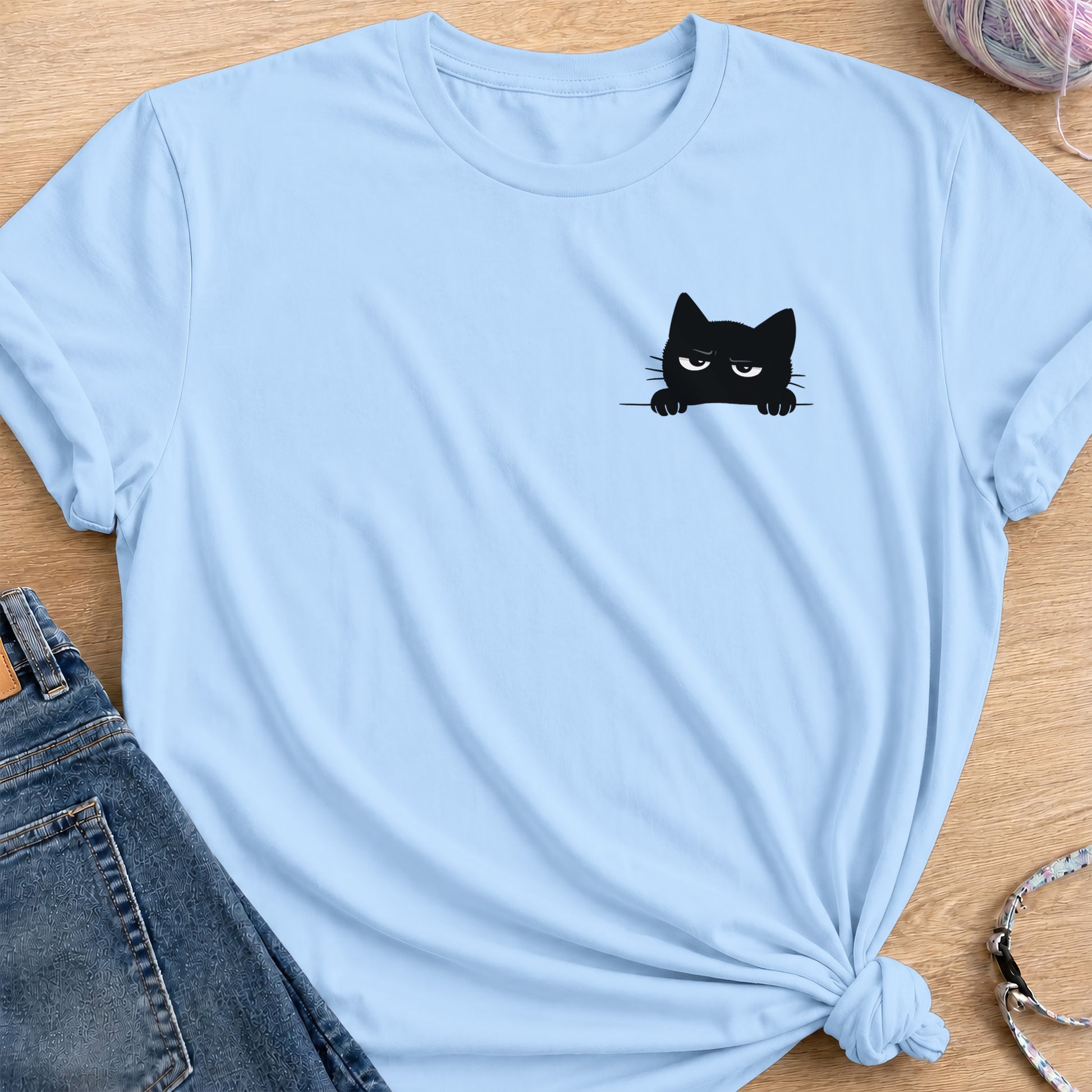 What You Looking T-Shirt — Light Blue