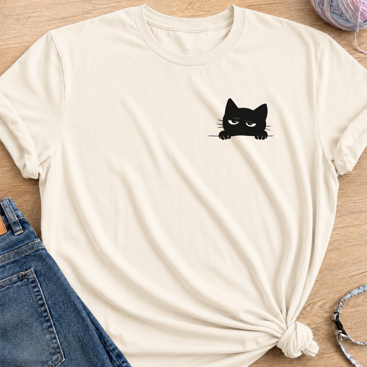 What You Looking T-Shirt — Natural