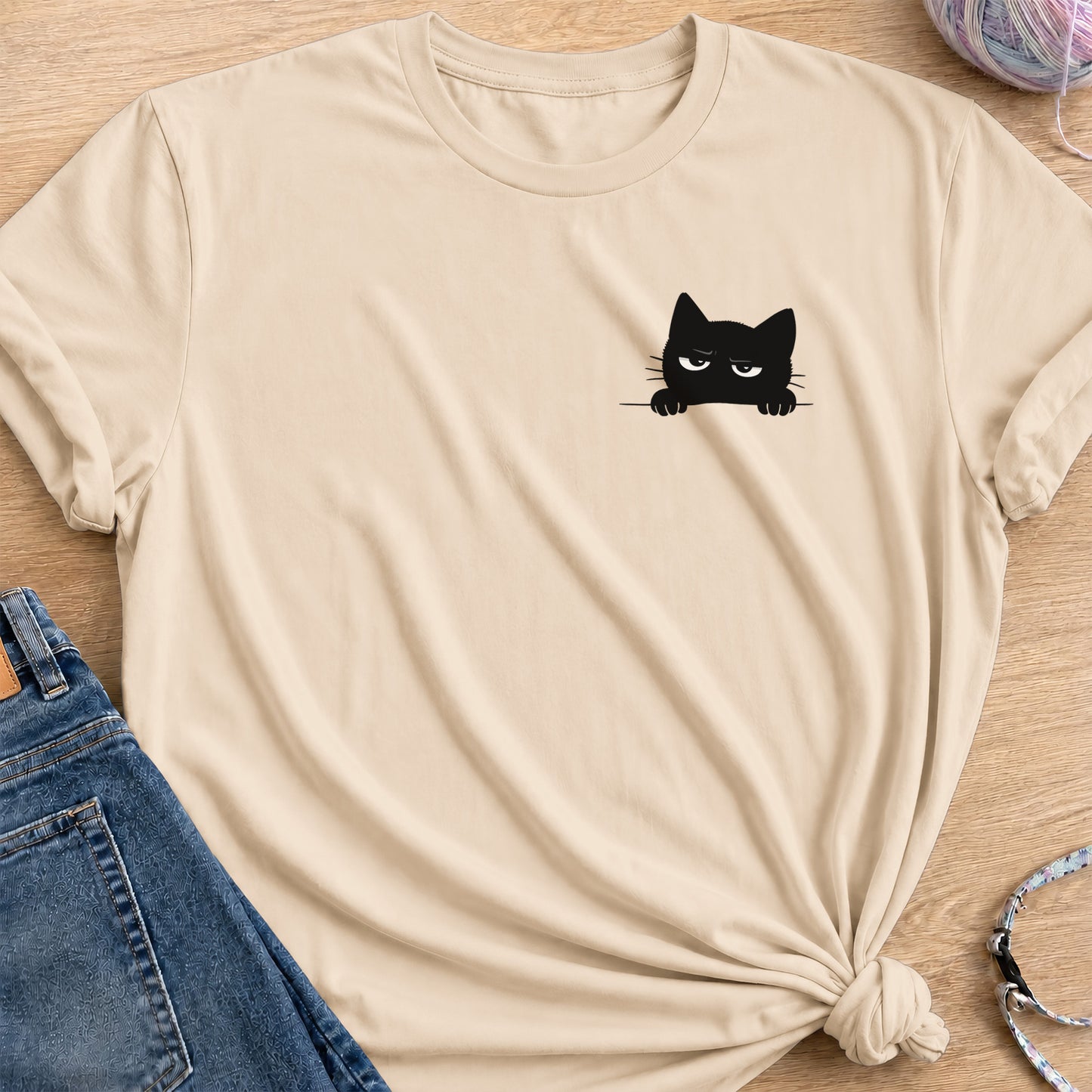 What You Looking T-Shirt — Sand