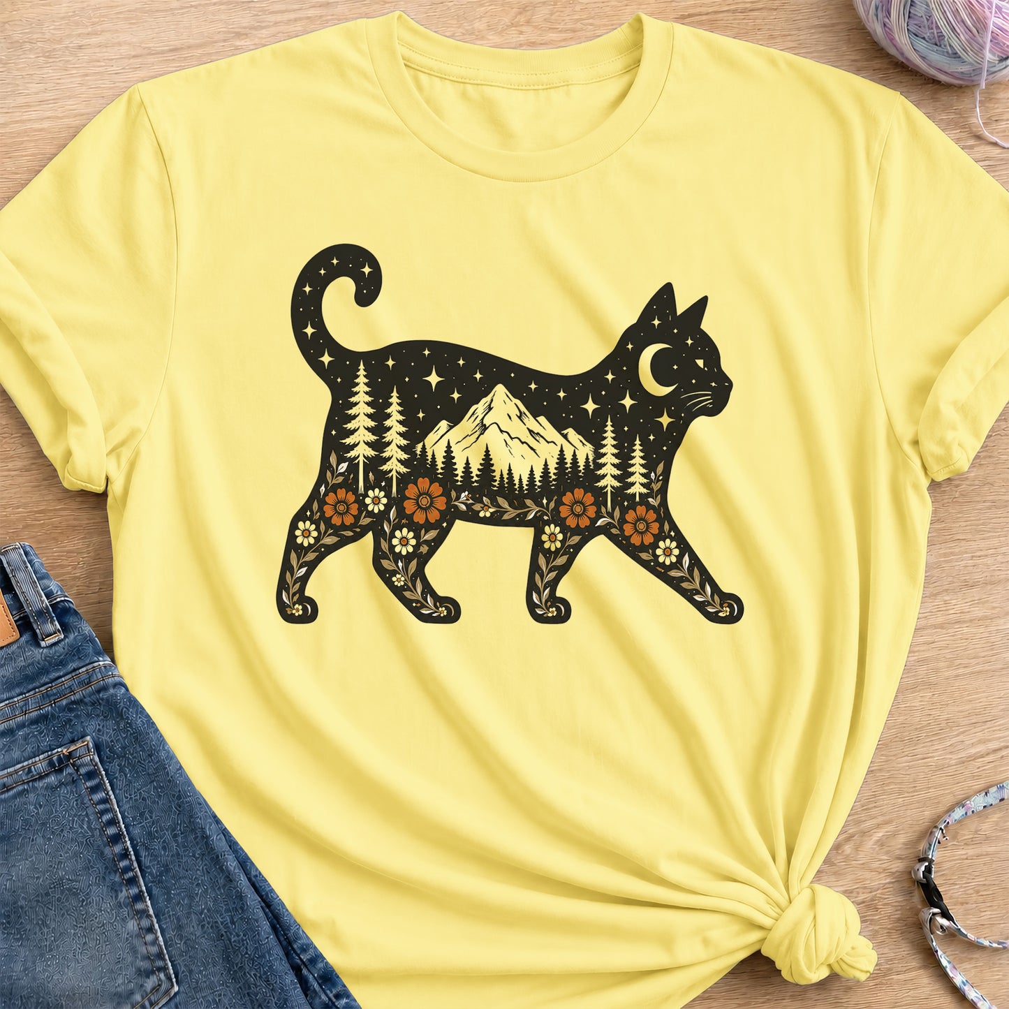 Mountain Spirit T-Shirt — Cornsilk