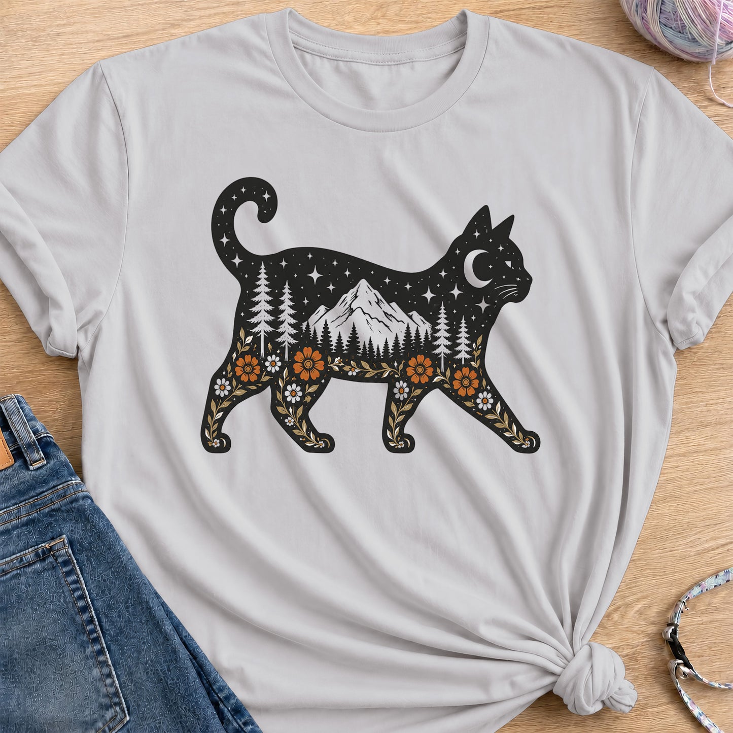 Mountain Spirit T-Shirt — Ice Grey