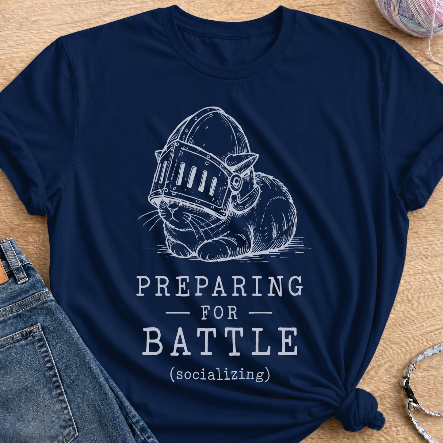Social Armor T-Shirt — Navy