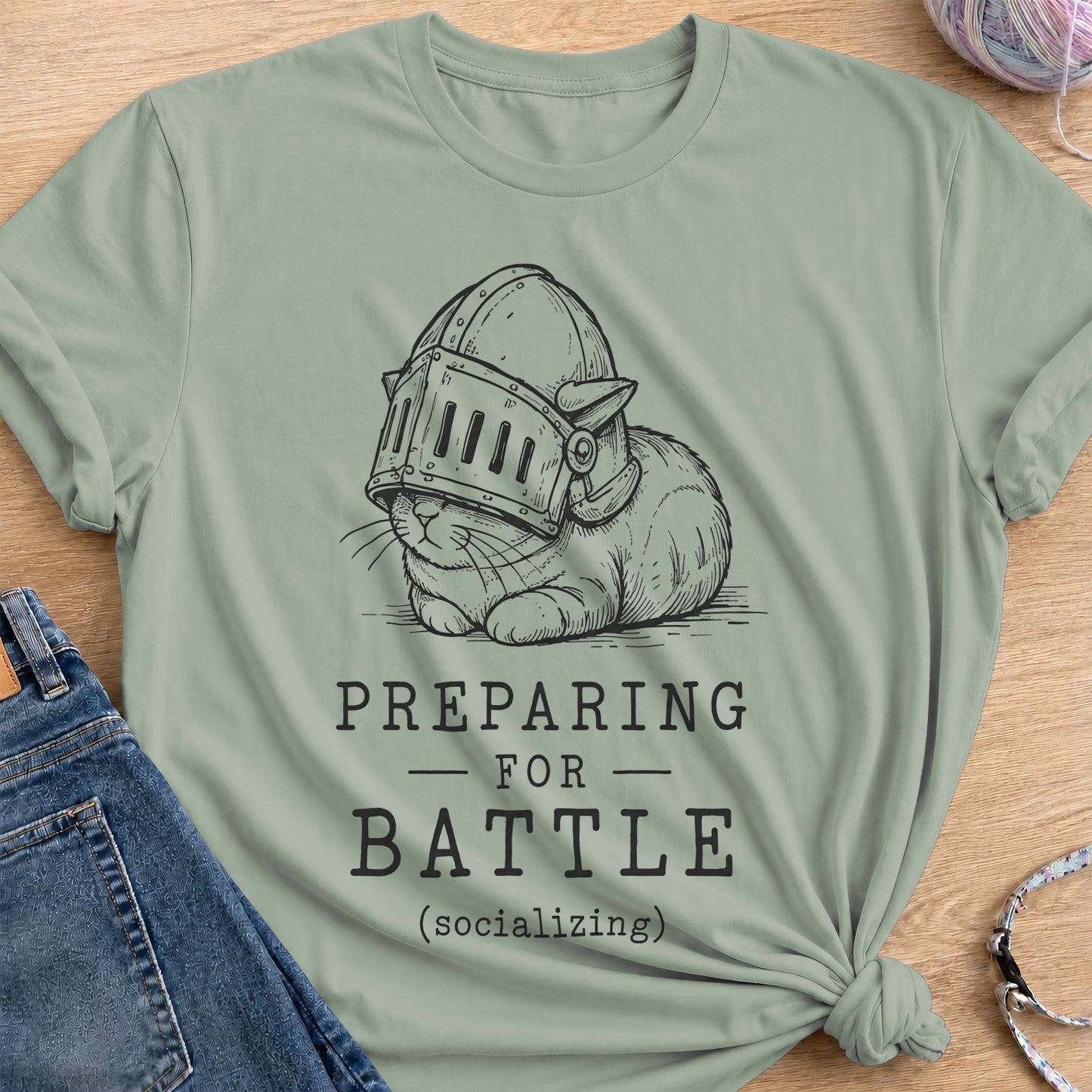 Social Armor T-Shirt — Sage