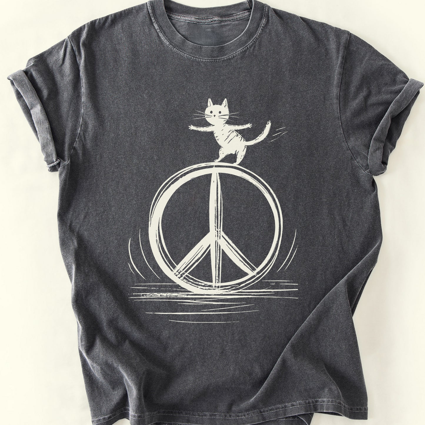 Peace Sign T-Shirt — Pepper