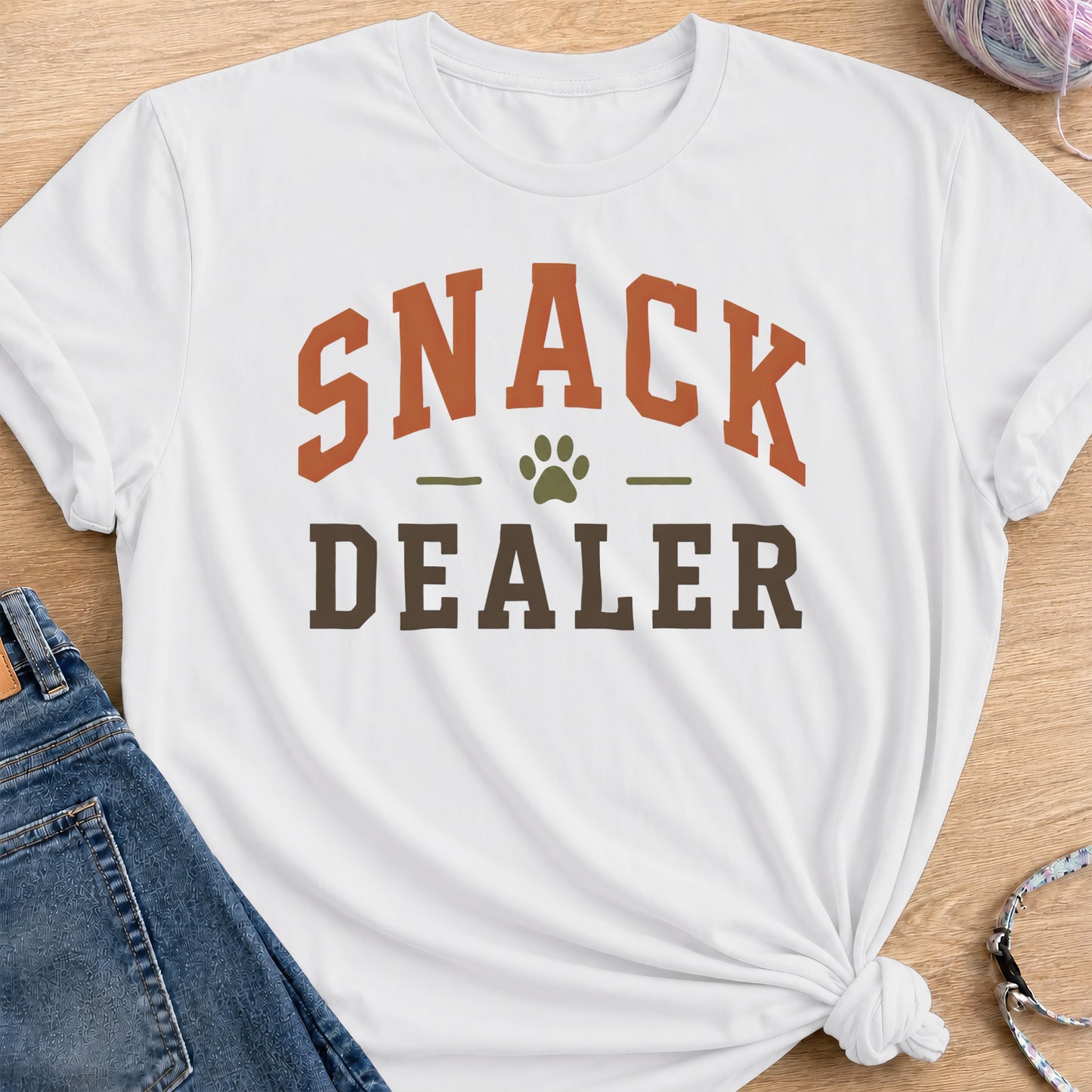 Snack Dealer T-Shirt — White