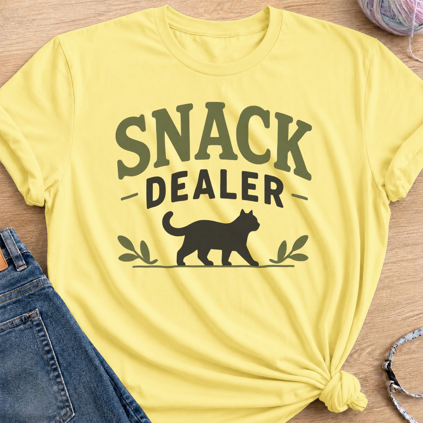 Snack Dealer II T-Shirt — Cornsilk