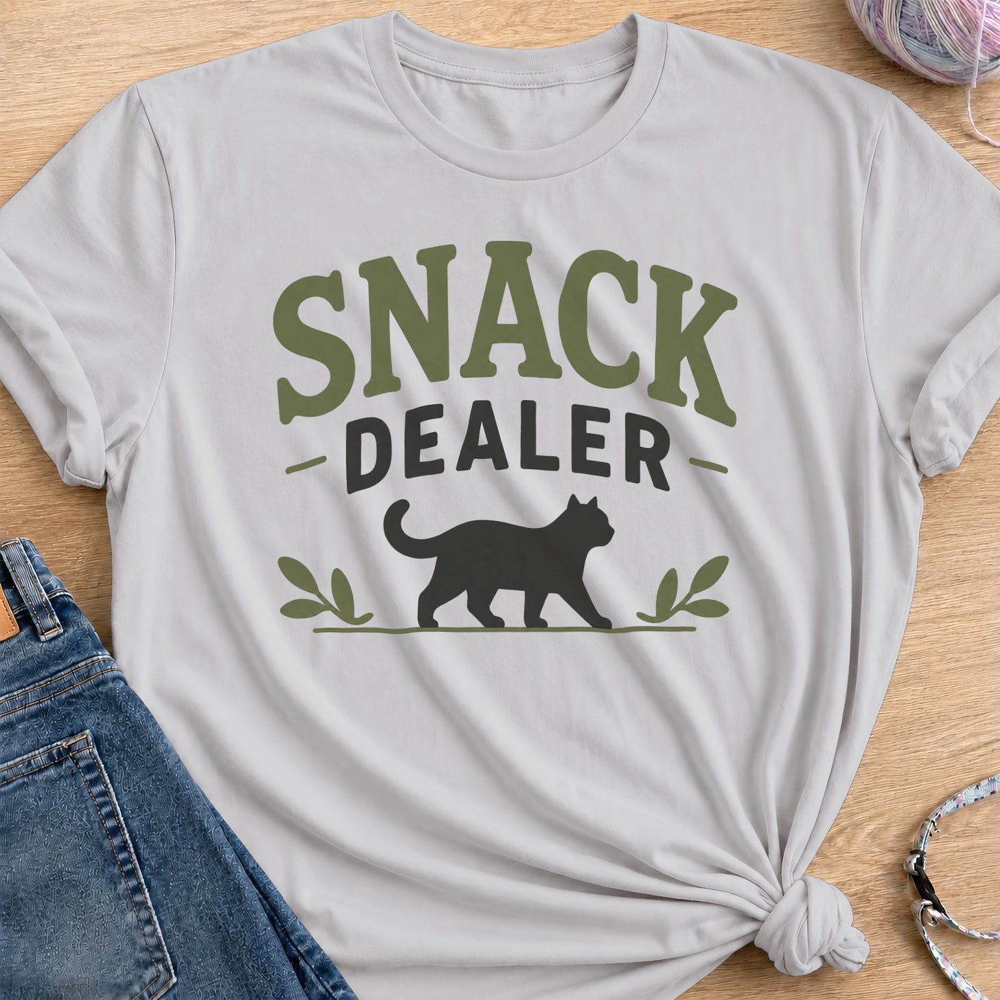 Snack Dealer II T-Shirt — Ice Grey