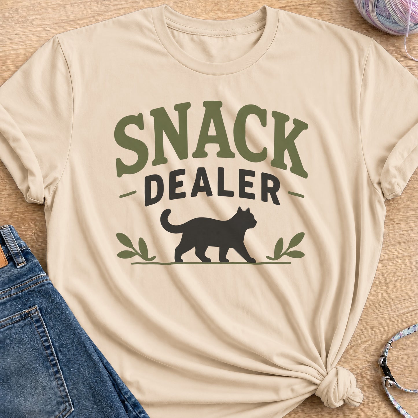 Snack Dealer II T-Shirt — Sand