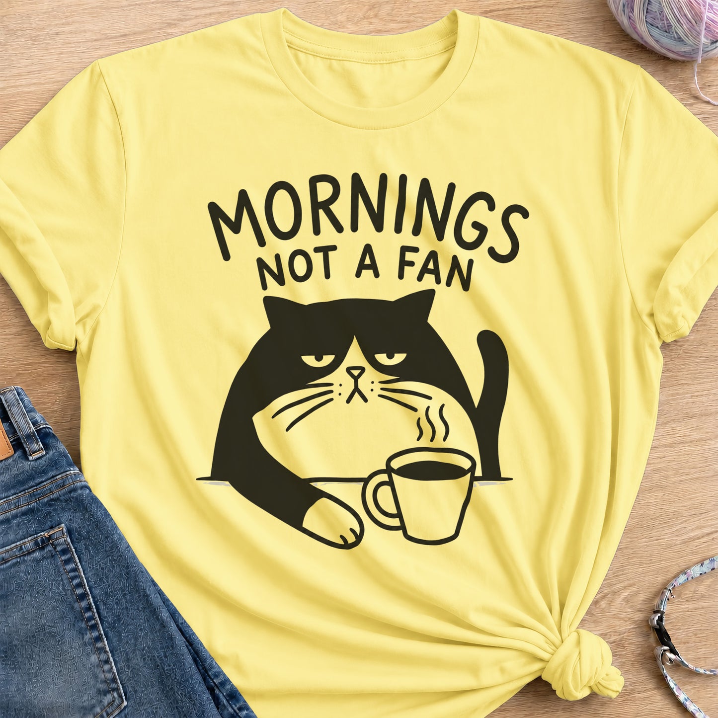Morning Mood T-Shirt — Cornsilk