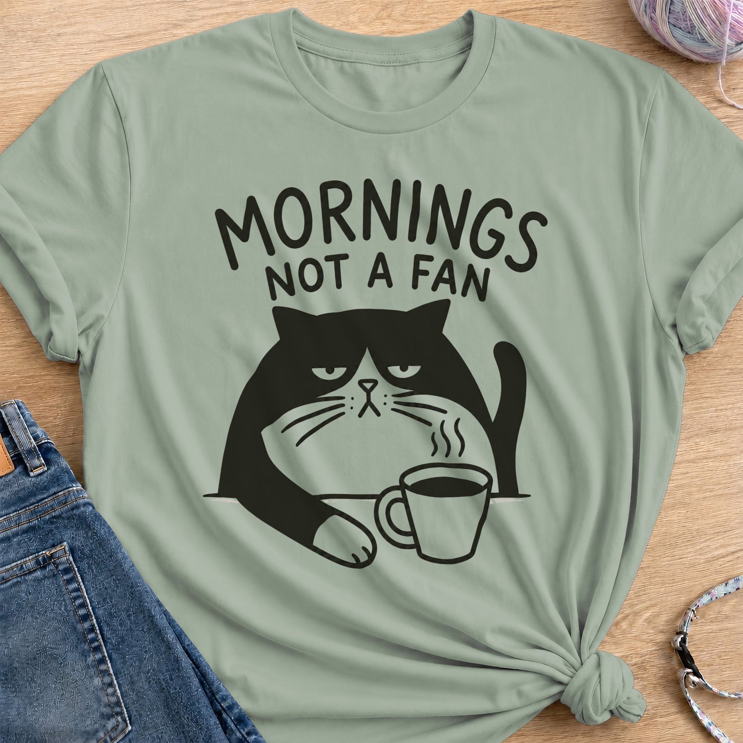 Morning Mood T-Shirt — Sage