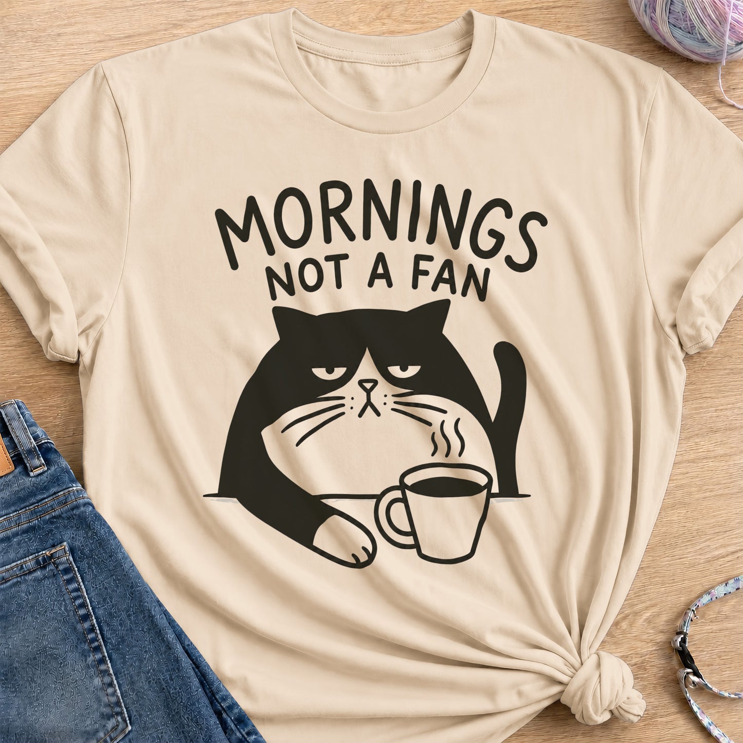 Morning Mood T-Shirt — Sand