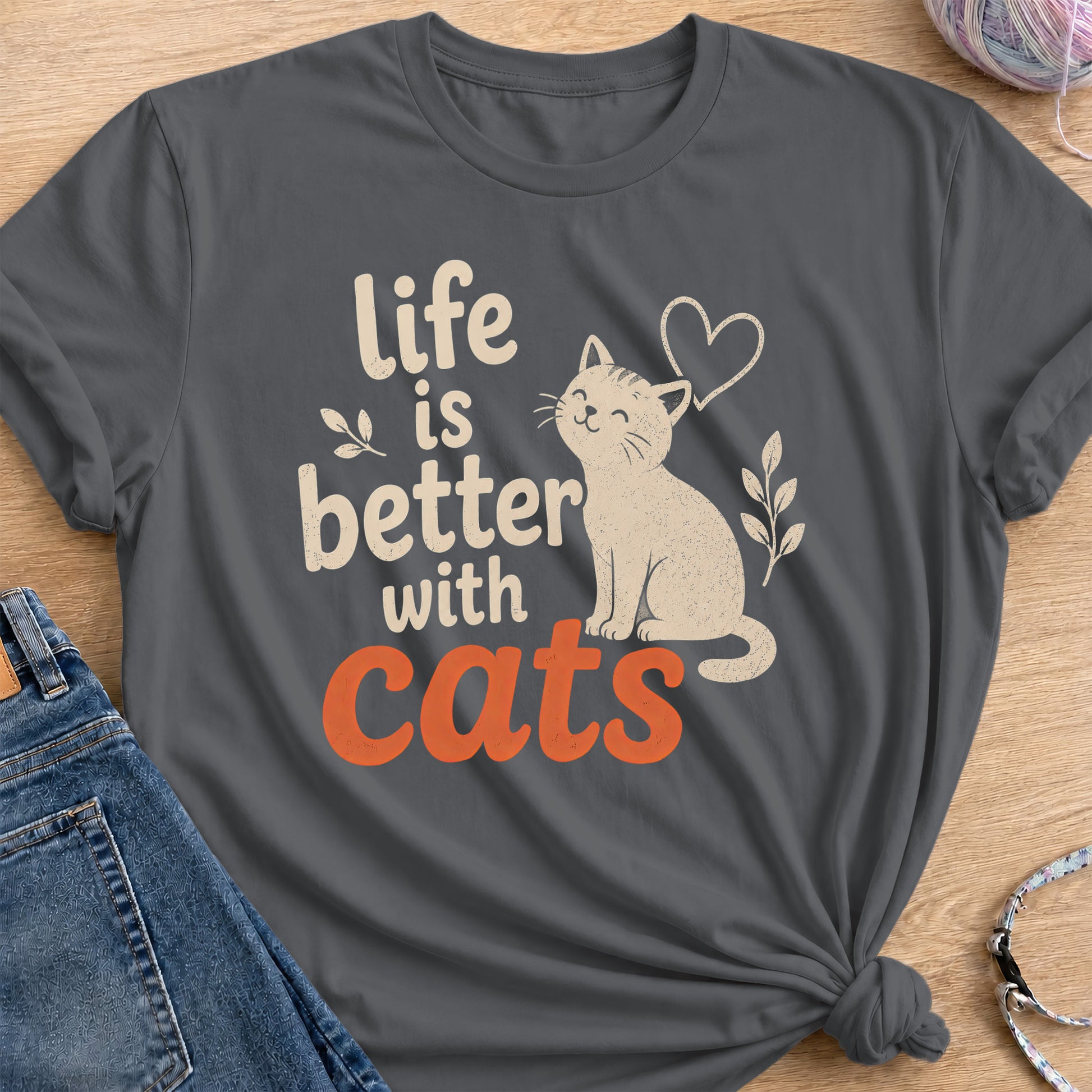 Good Life T-Shirt — Charcoal