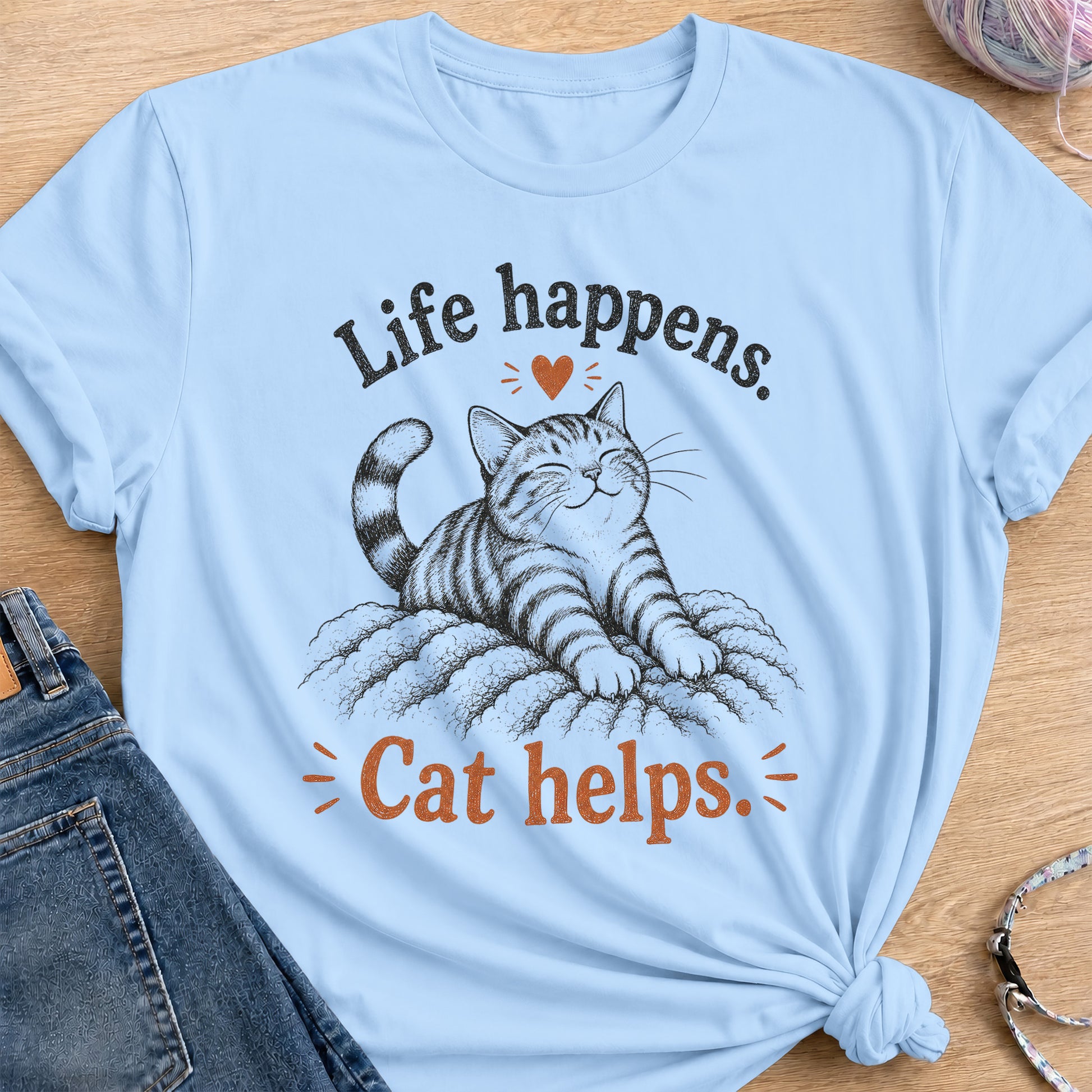 Little Comfort T-Shirt — Light Blue