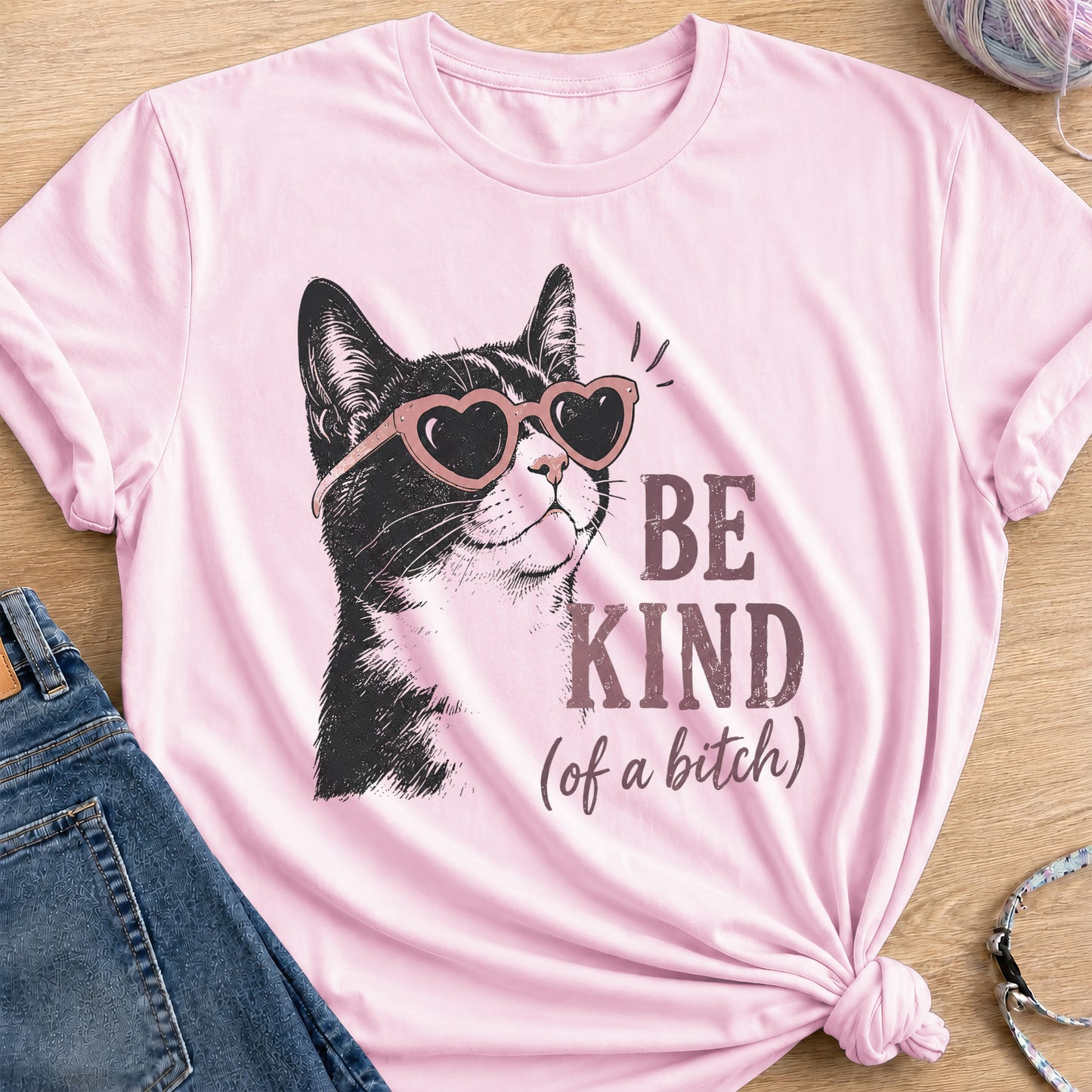 Be Kind-ish T-Shirt — Light Pink