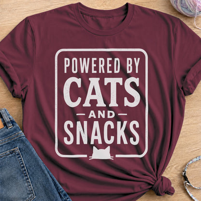 Power Fuel T-Shirt — Maroon