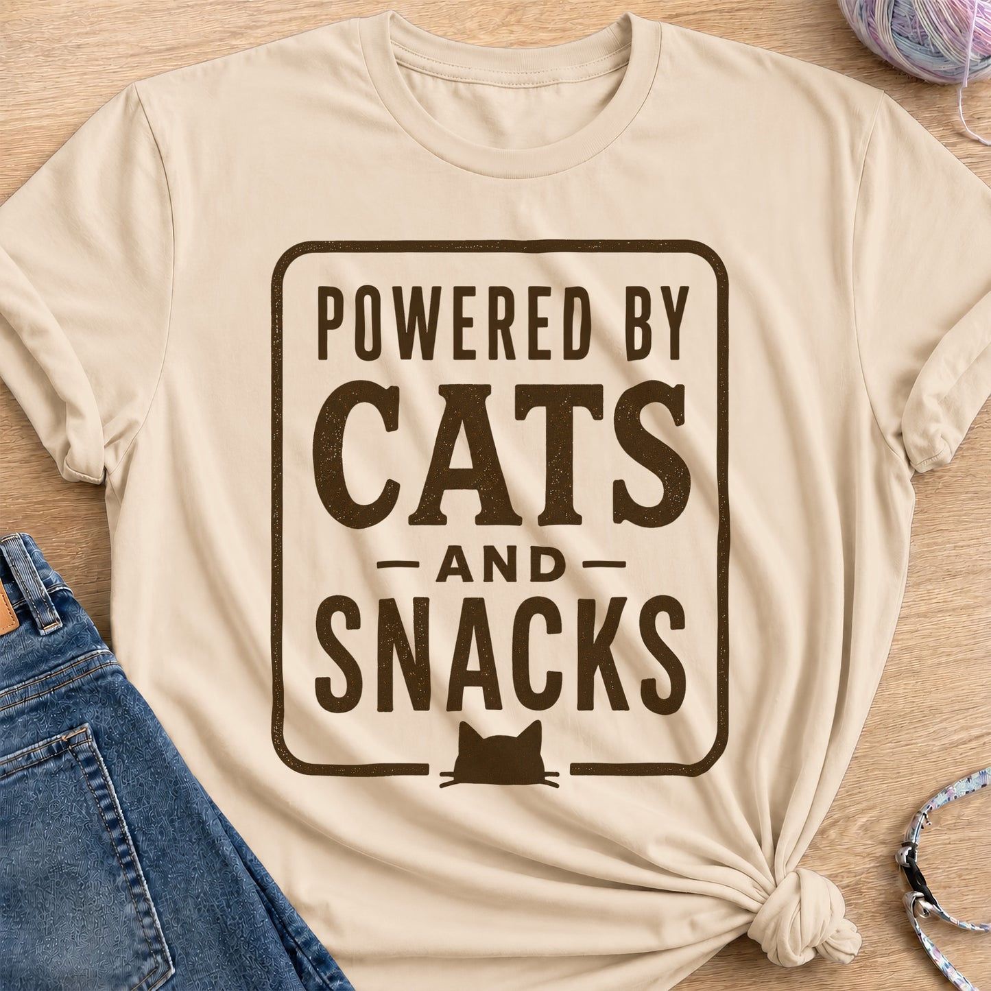 Power Fuel T-Shirt — Sand