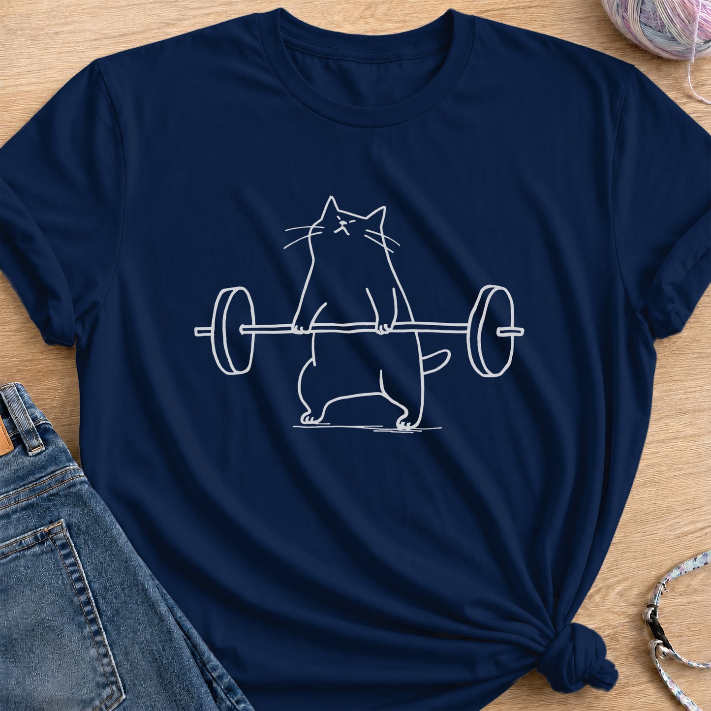 Lifting T-Shirt — Navy