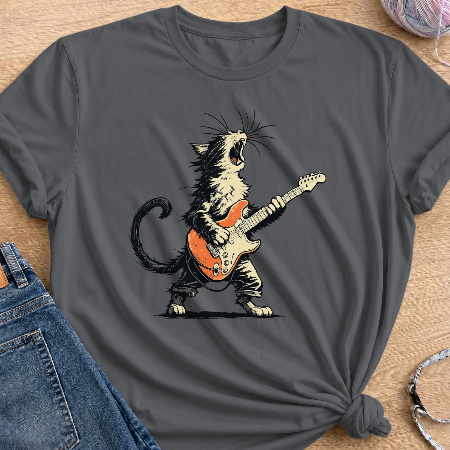 Private Concert T-Shirt — Charcoal